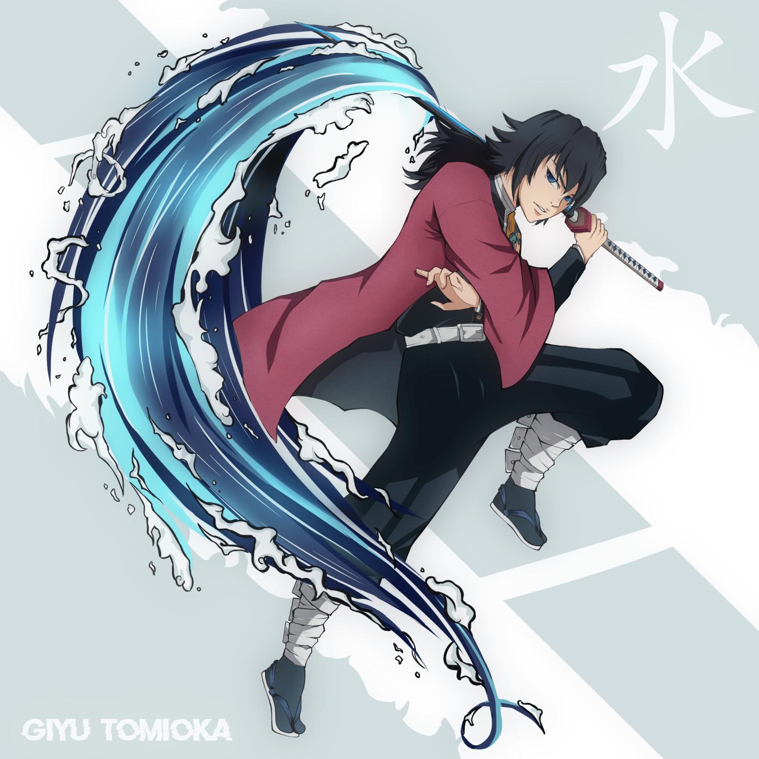 Water Hashira Giyu Tomioka r/KimetsuNoYaiba