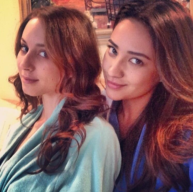 Shay Mitchell And Troian Bellisario Selfie