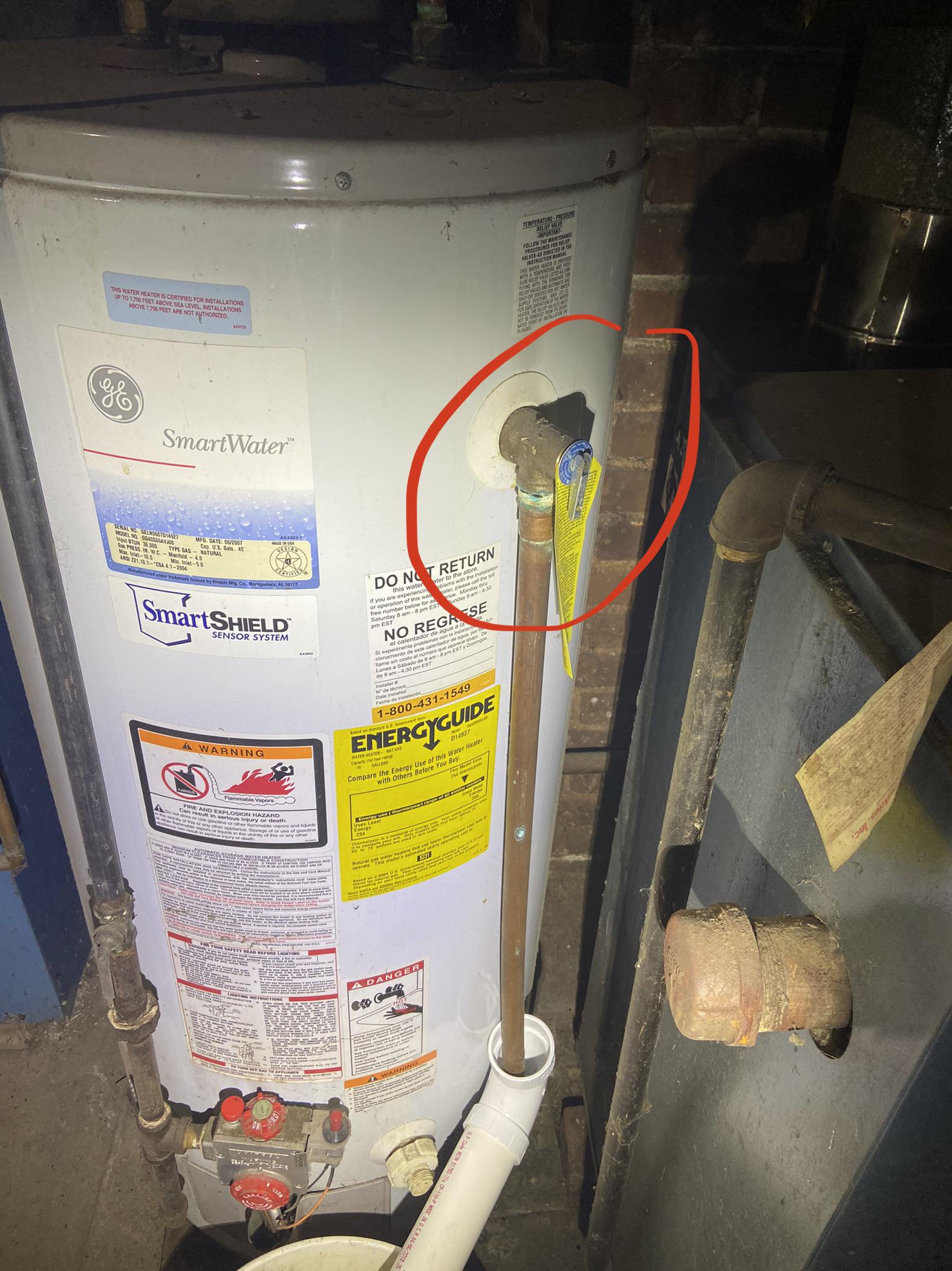 Simple swap? I had to shut my water heater off to change a shower body