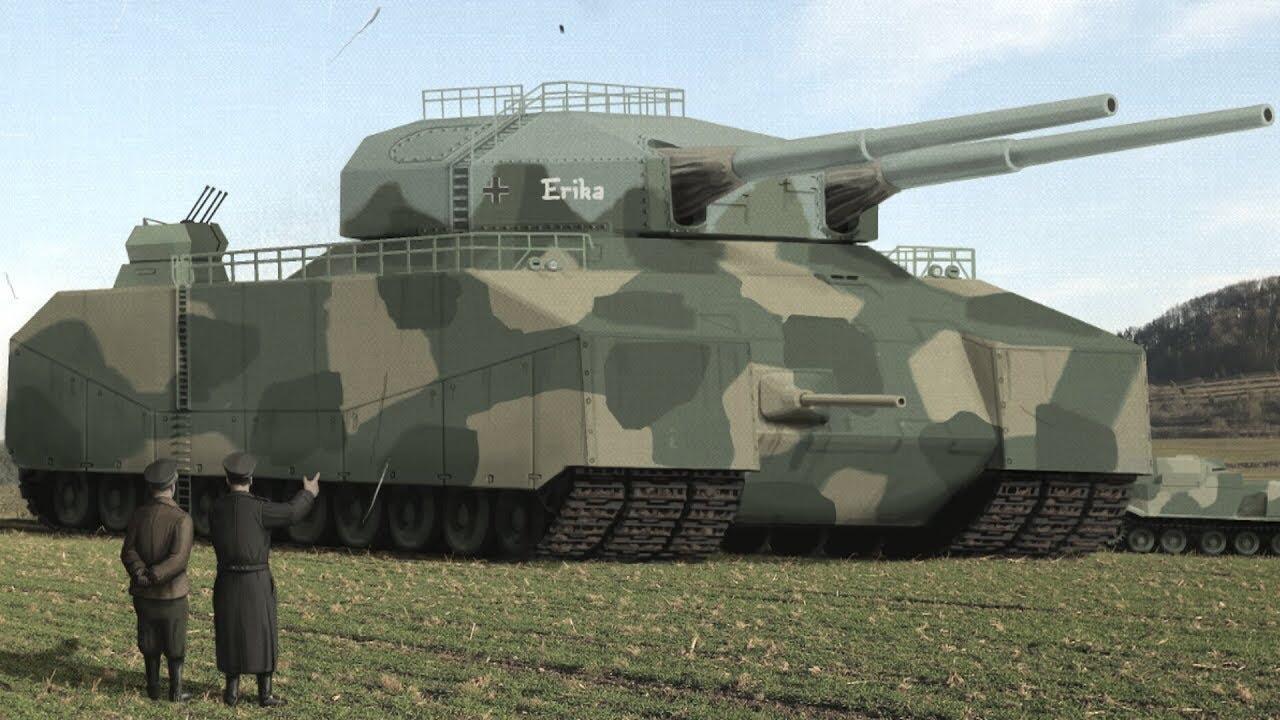 Ratte The ambitious P.1000 Land Cruiser by tank designer Edward Grotte