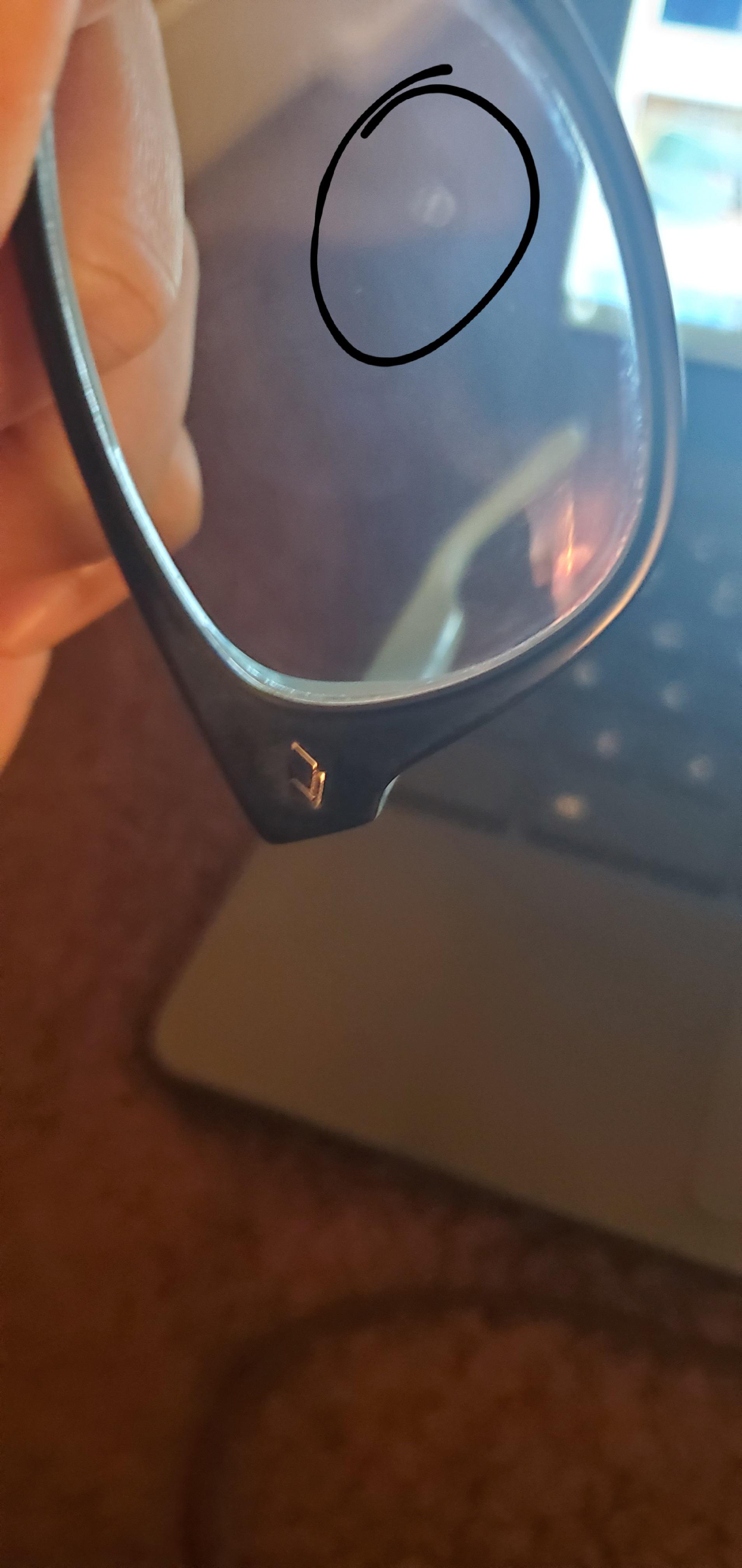 Is it possible to get rid of this off my glasses? (I already tried