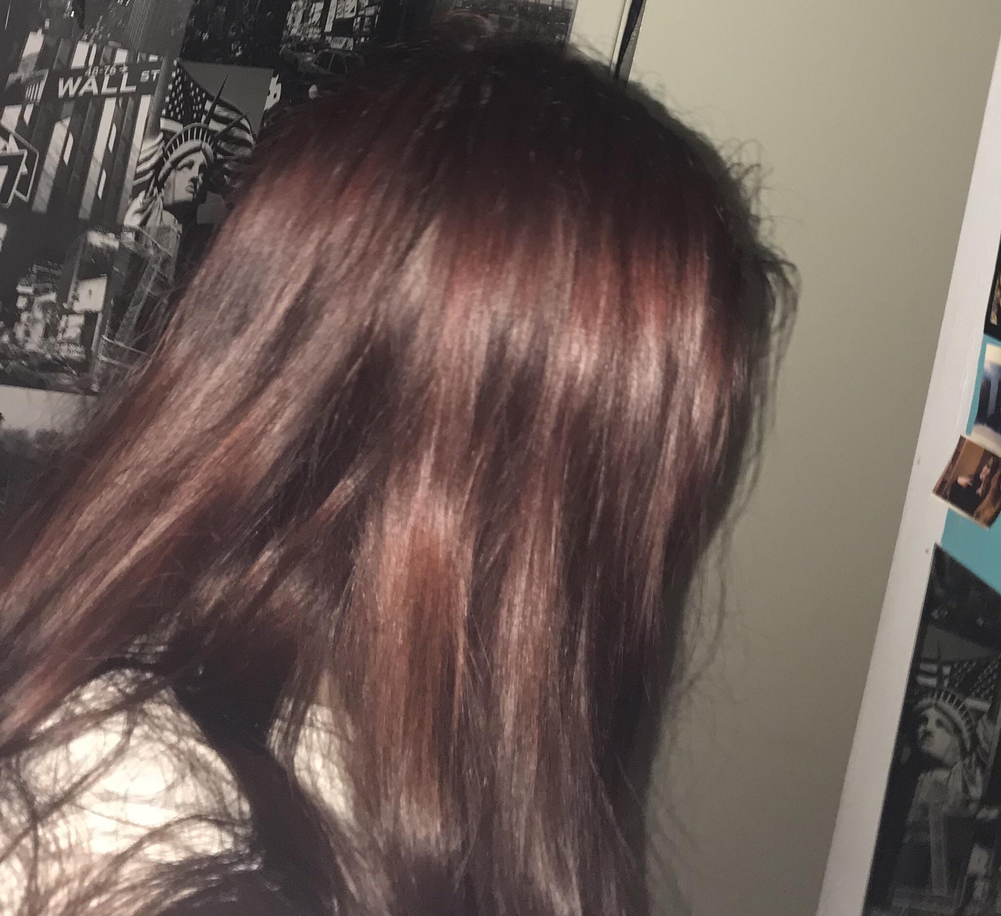 trying to dye my fading red hair (pic below) to purple, any dye