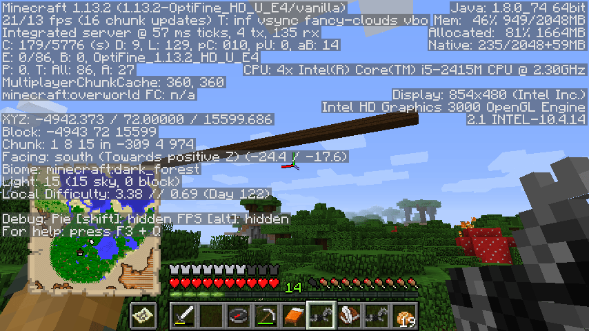 Literally walked 15000 blocks just to find this.... Minecraft