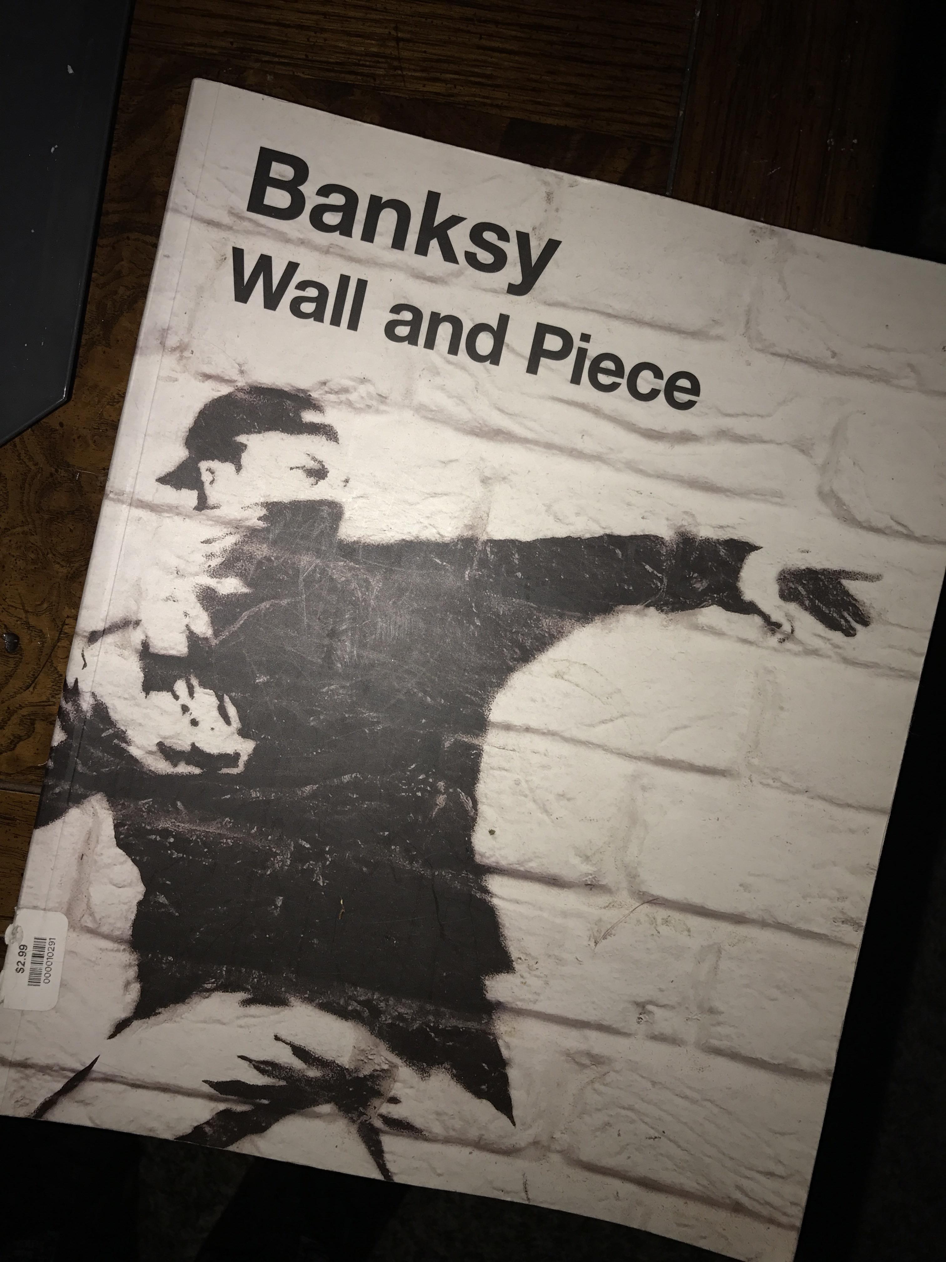 Banksy art book in goodwill bookshelves for 2.99 r/ThriftStoreHauls