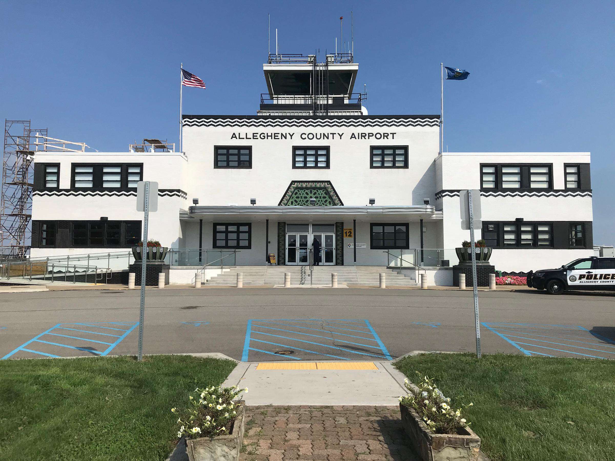 Old Allegheny Airport in Pennsylvania r/AccidentalWesAnderson