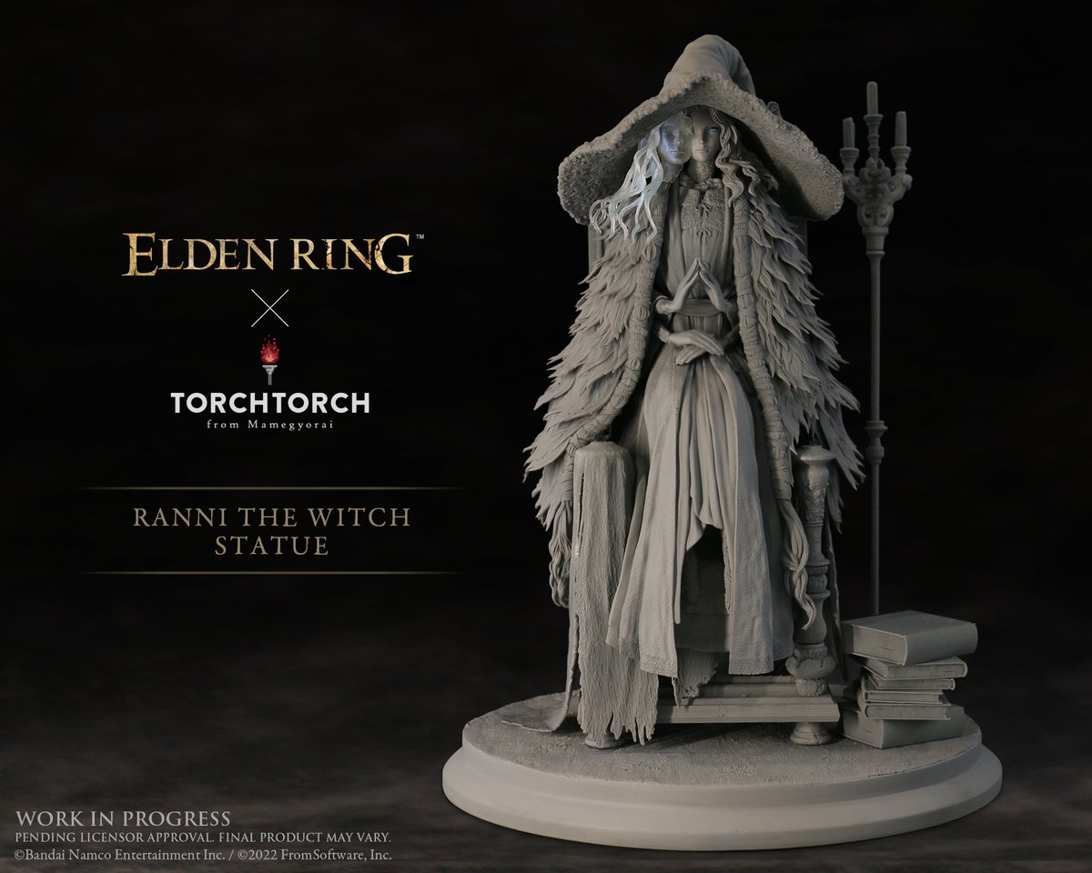 Elden Ring Ranni the Witch Torch Torch (Mamegyorai) r/AnimeFigures