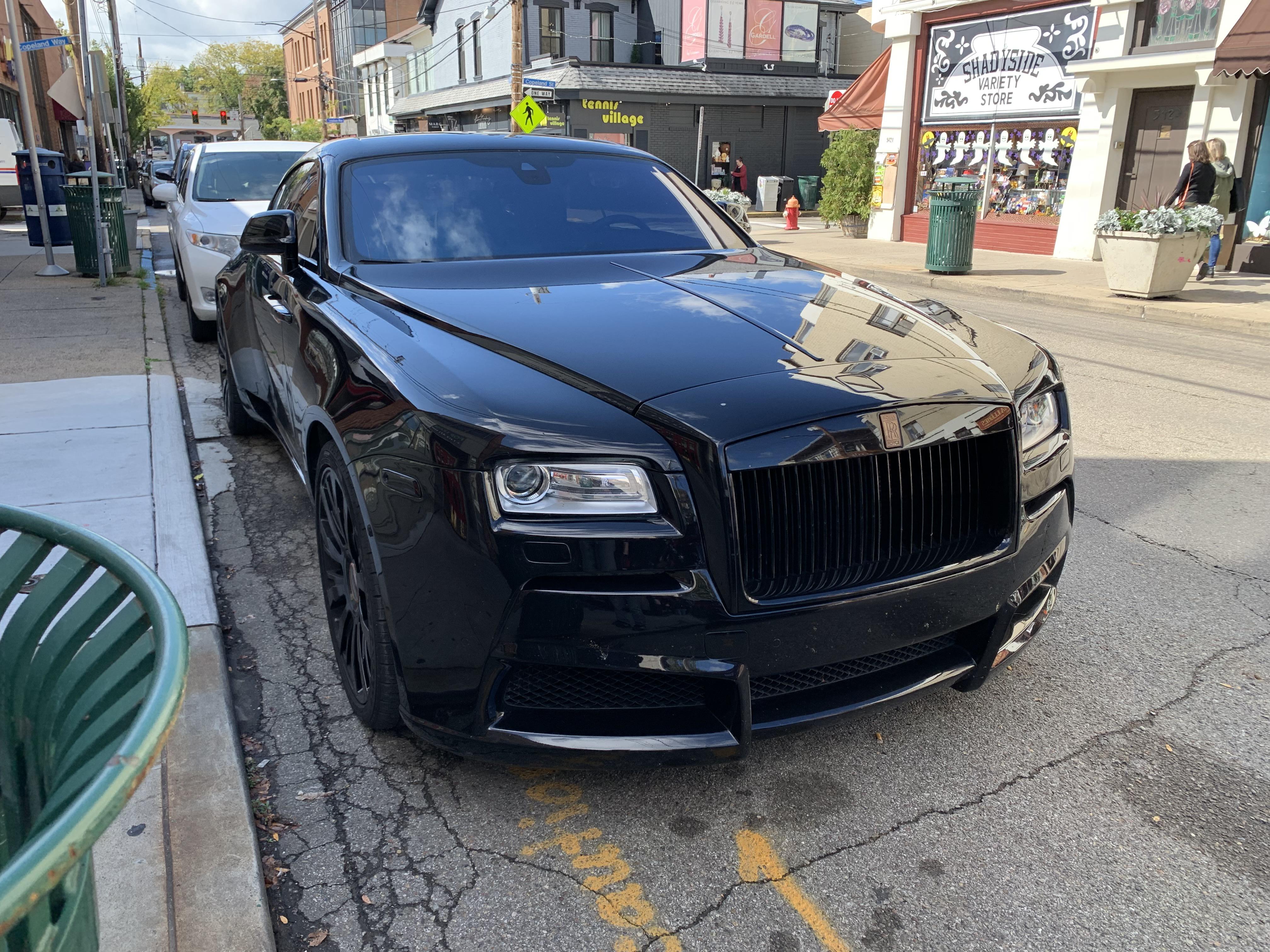 widebody [RollsRoyce Wraith] in Pittsburgh spotted