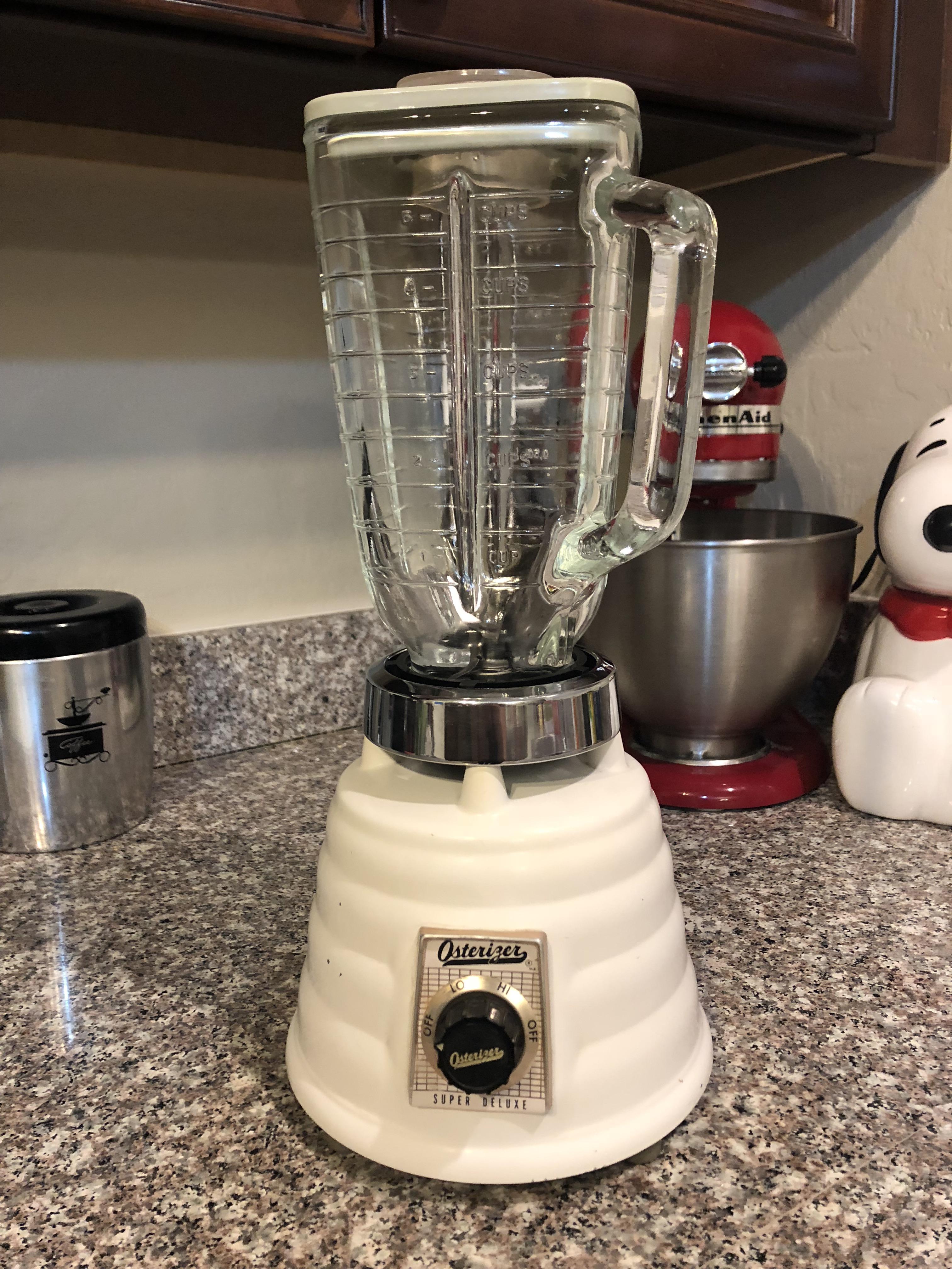 Not a thrift store but a swap meet, vintage Osterizer Super Deluxe