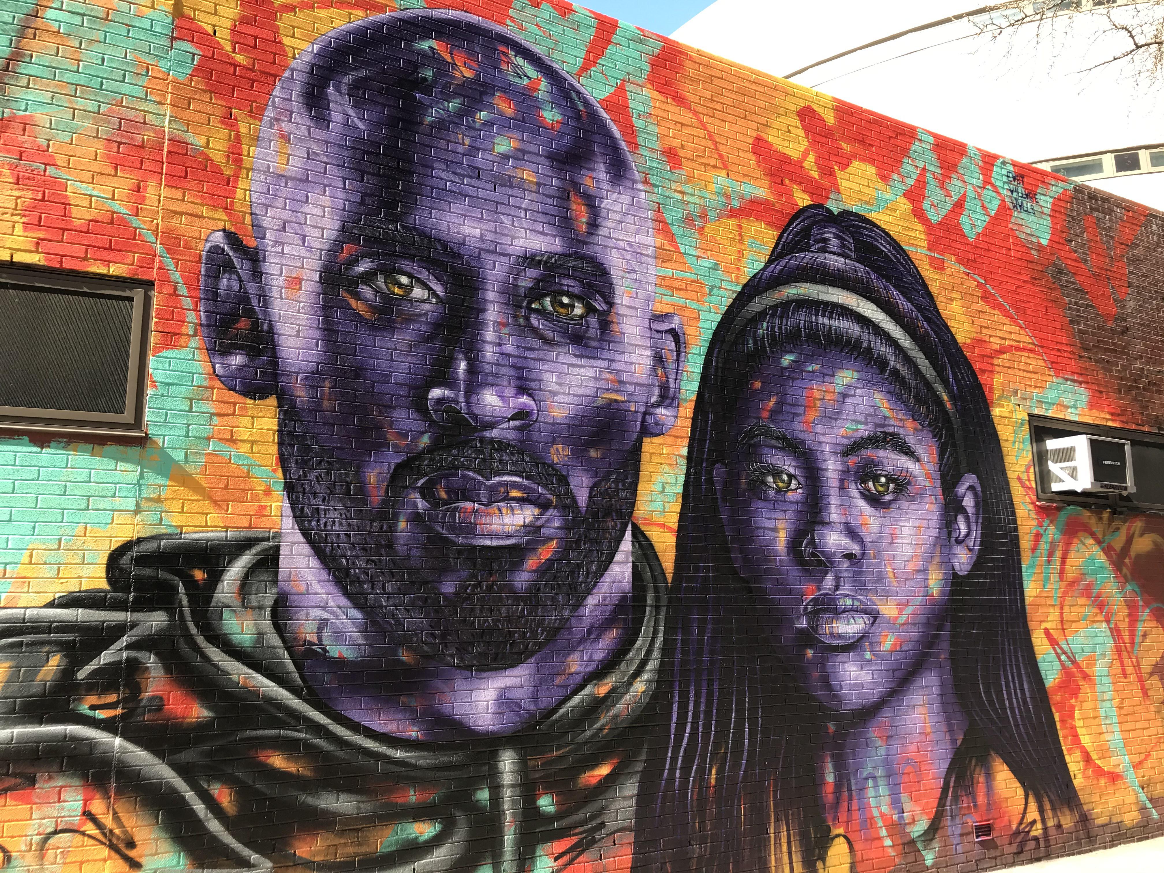 New Kobe & Gianna Bryant mural on the Lower East Side r/nyc