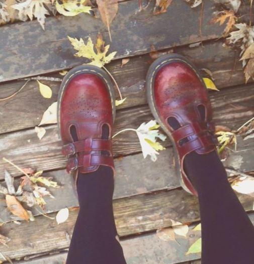 4.50 1997 Doc Martens Mary Janes found at Savers Thrift r