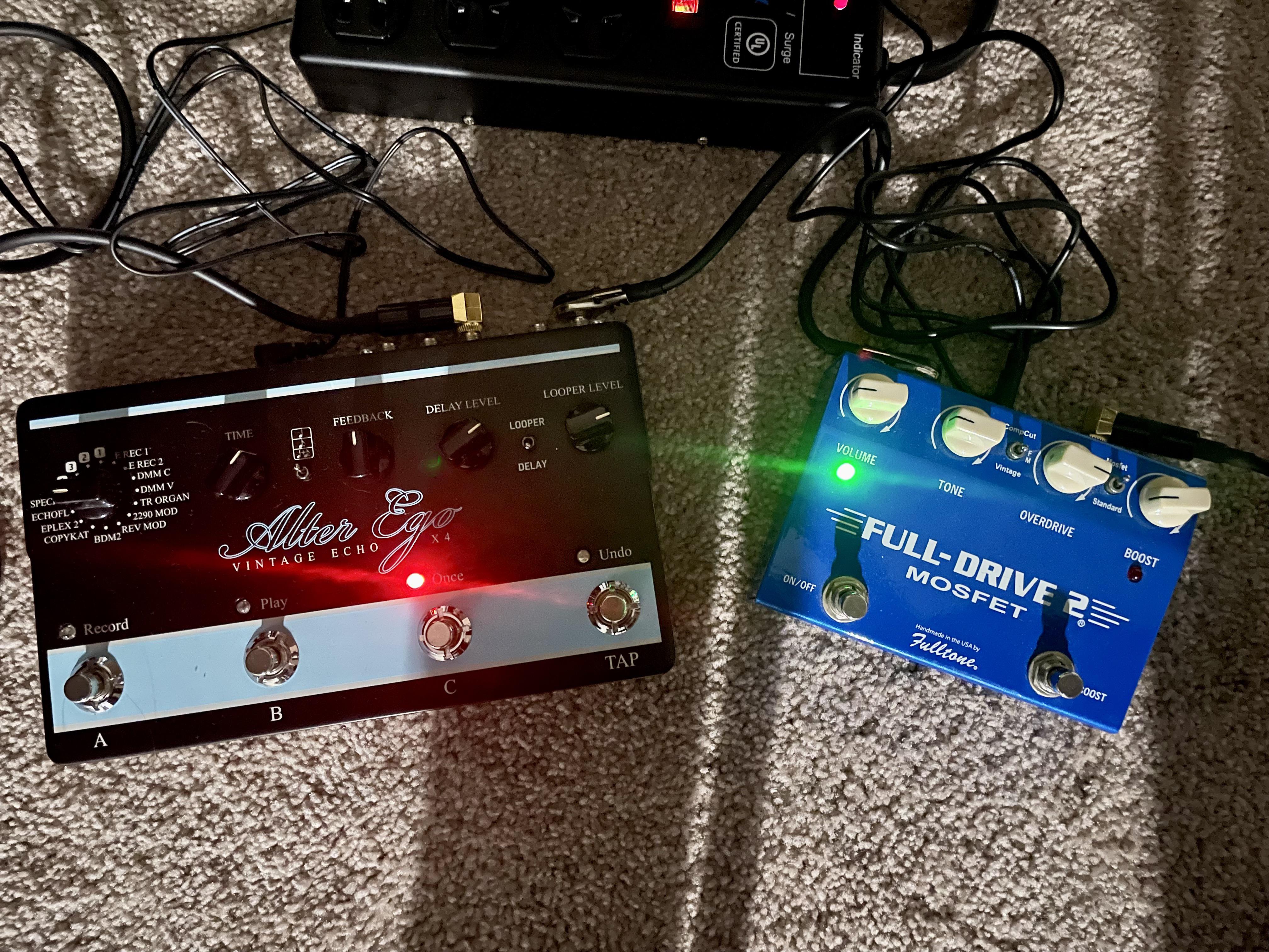 NPD TC Electronic Alter Ego x4 Vintage Delay/Looper. Hands down the