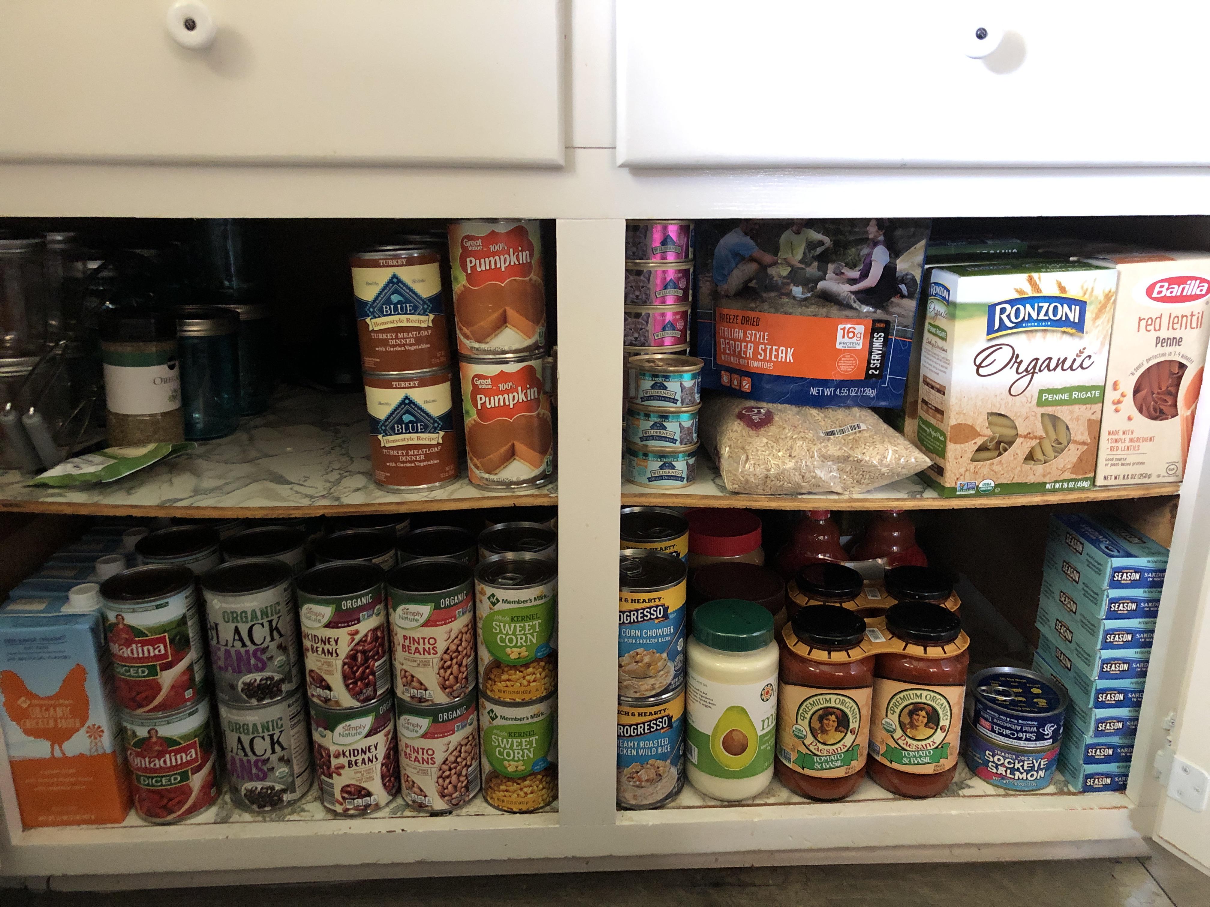 Mini prepper pantry! r/prepperpics