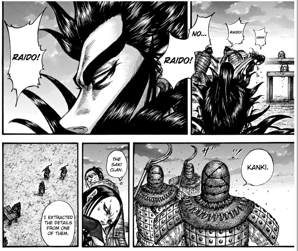 This Saki dude addresses Kanki as “Kanki” not “Boss” r/Kingdom
