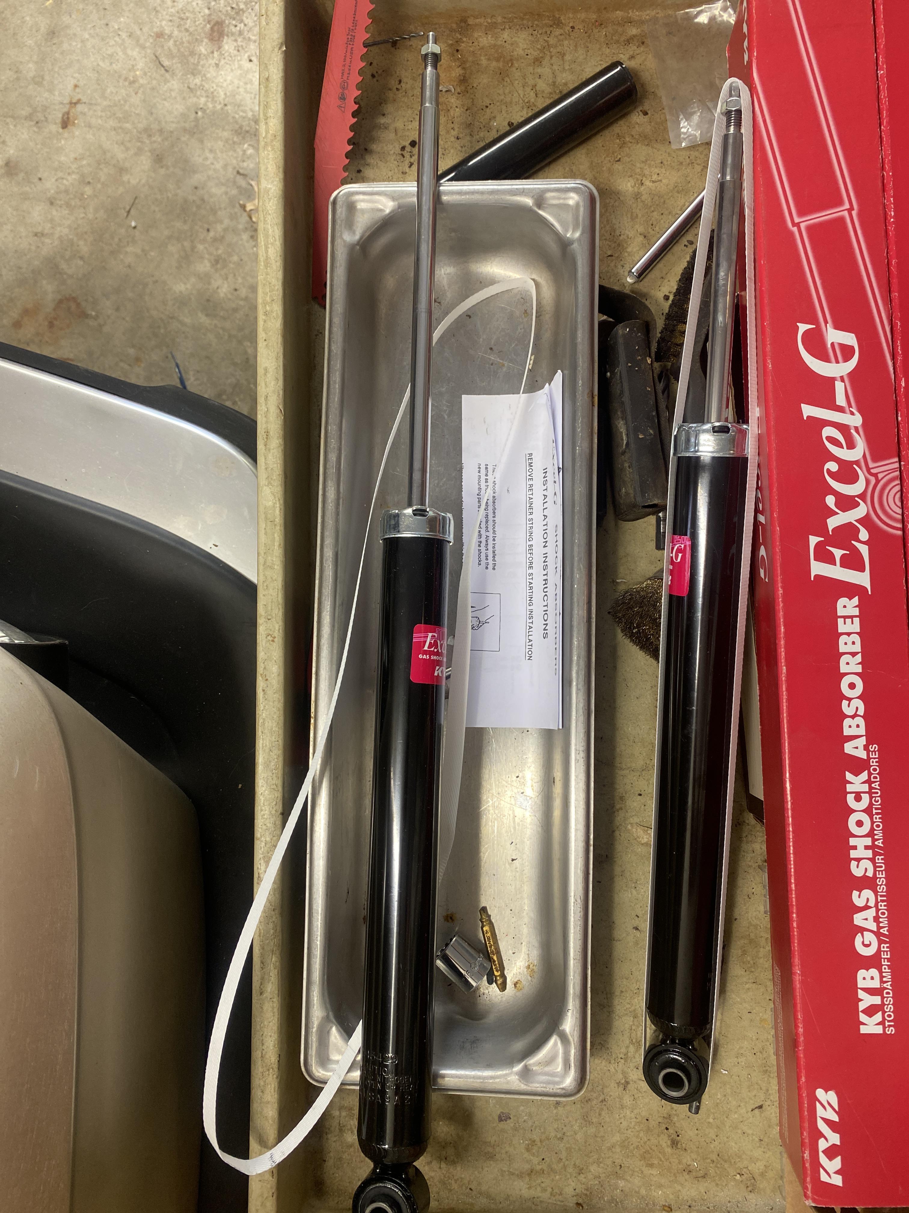 Bought rear shocks a long time ago, and I’m finally getting around to