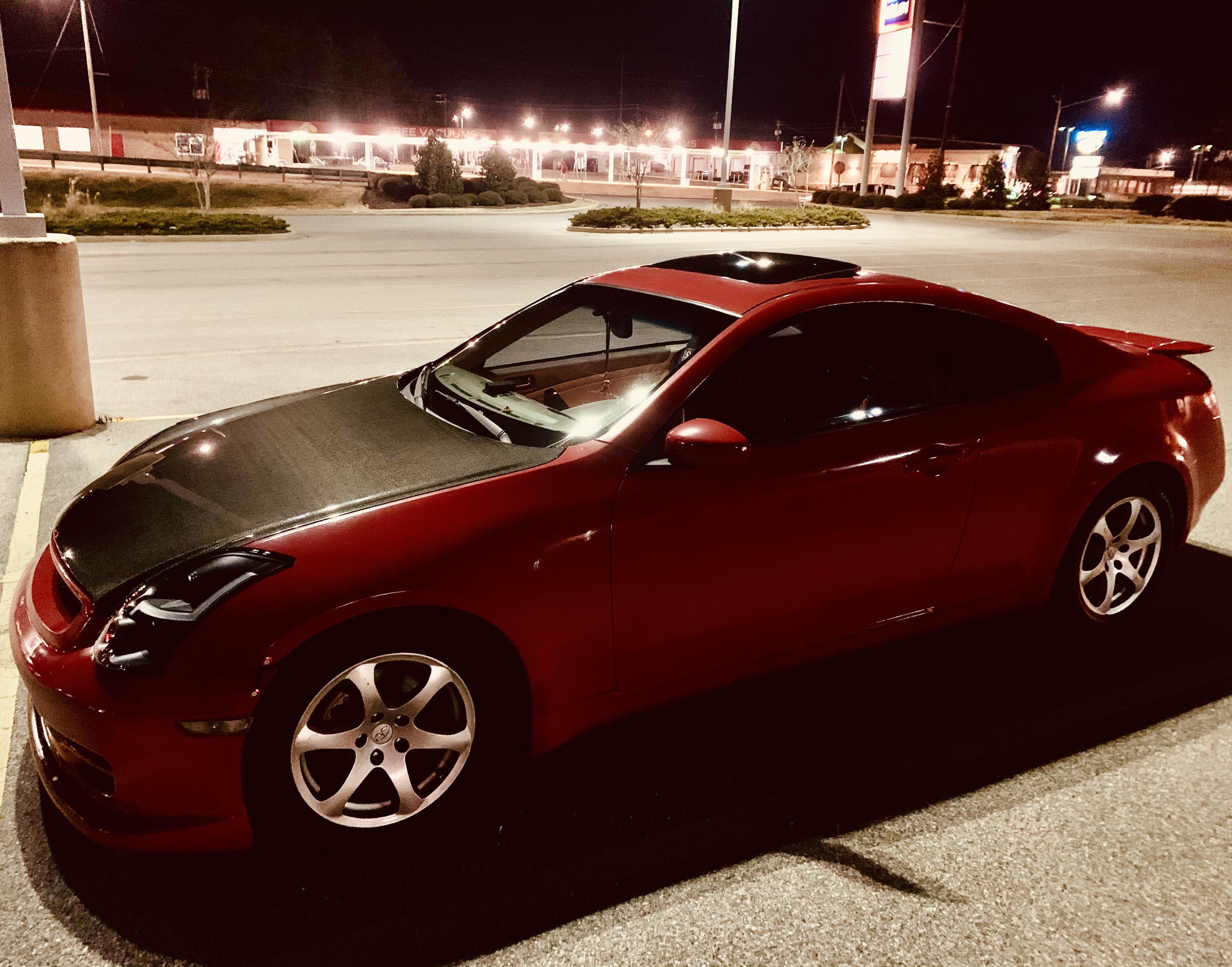 Installed the carbon fiber hood finally : r/G35