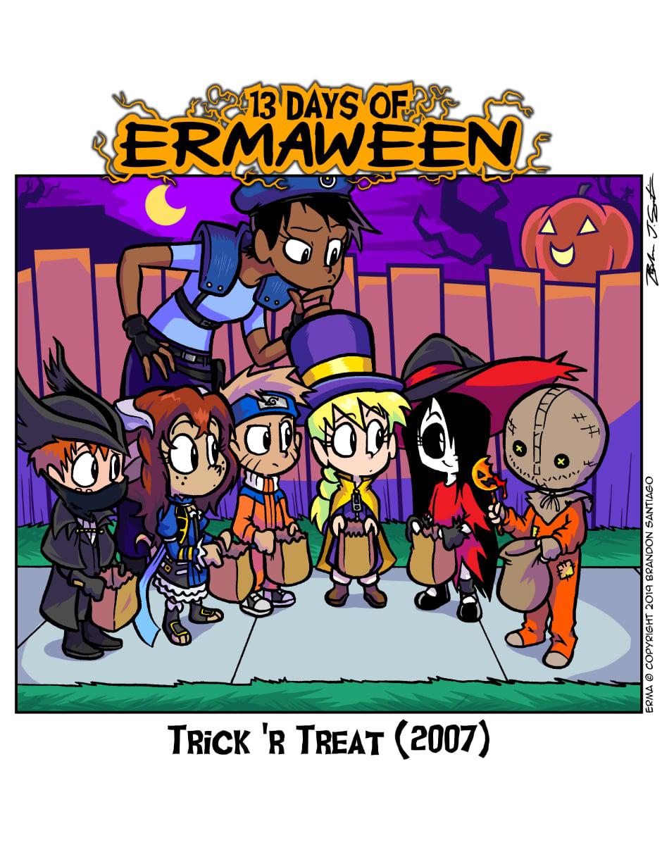 13 Days of ERMAWEEN 2019 Day 12 — ‘Trick ’r Treat’ Erma