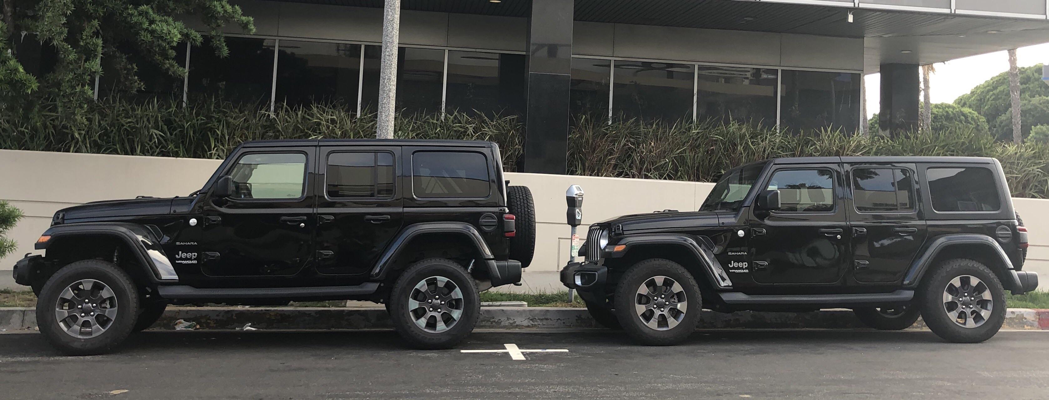 Lifted vs nonlifted JL Jeep
