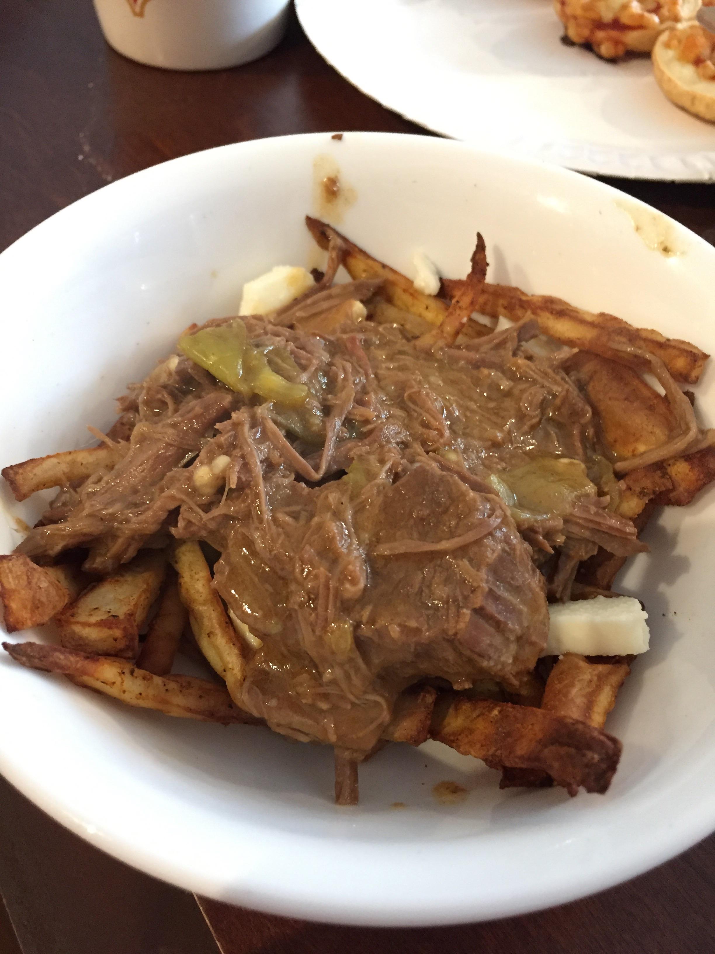 Mississippi Pot Roast Poutine with Air Fried French Fries r/slowcooking