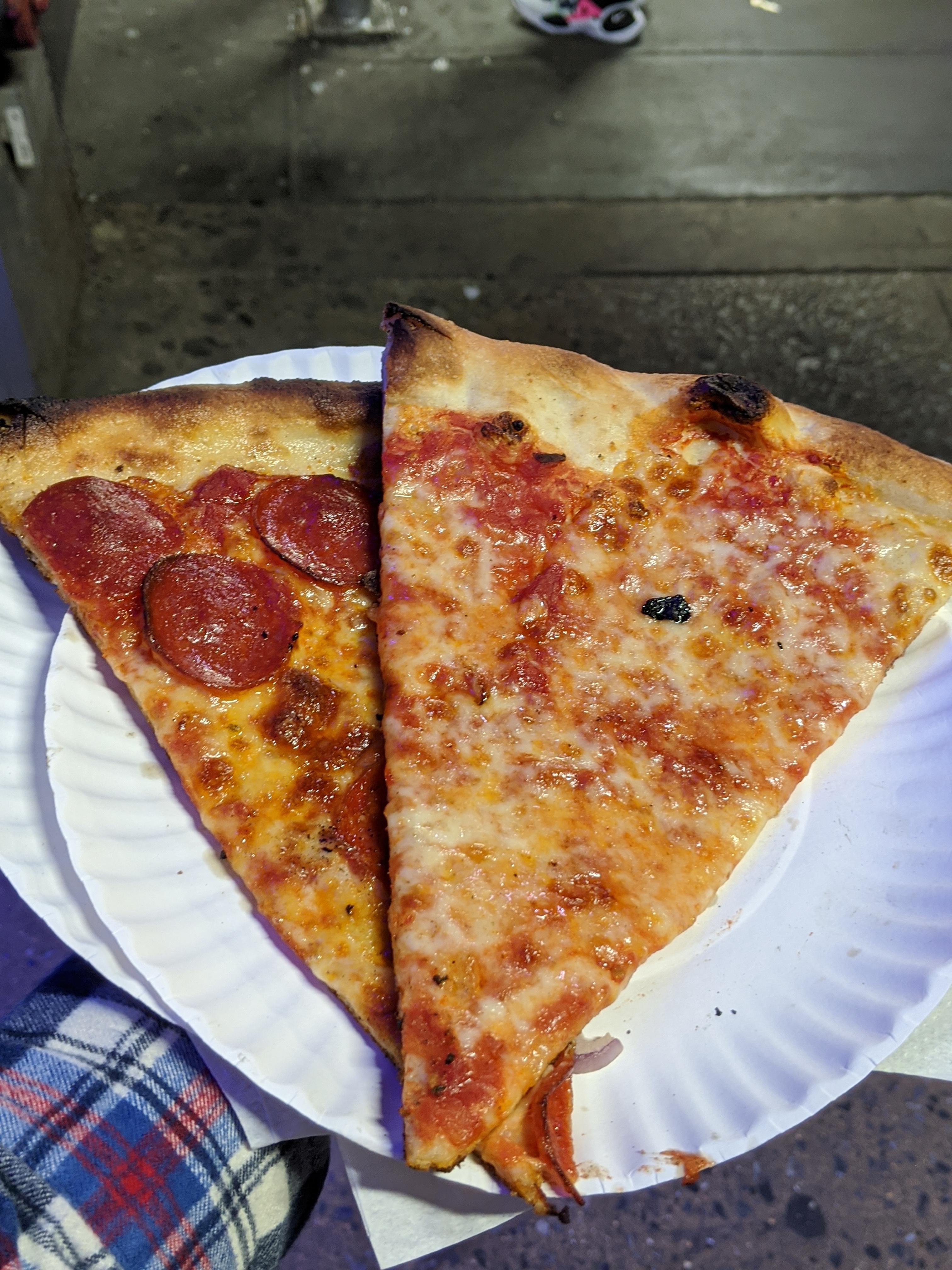 First time in NYC. I heard Joe's Pizza is one of the best and it