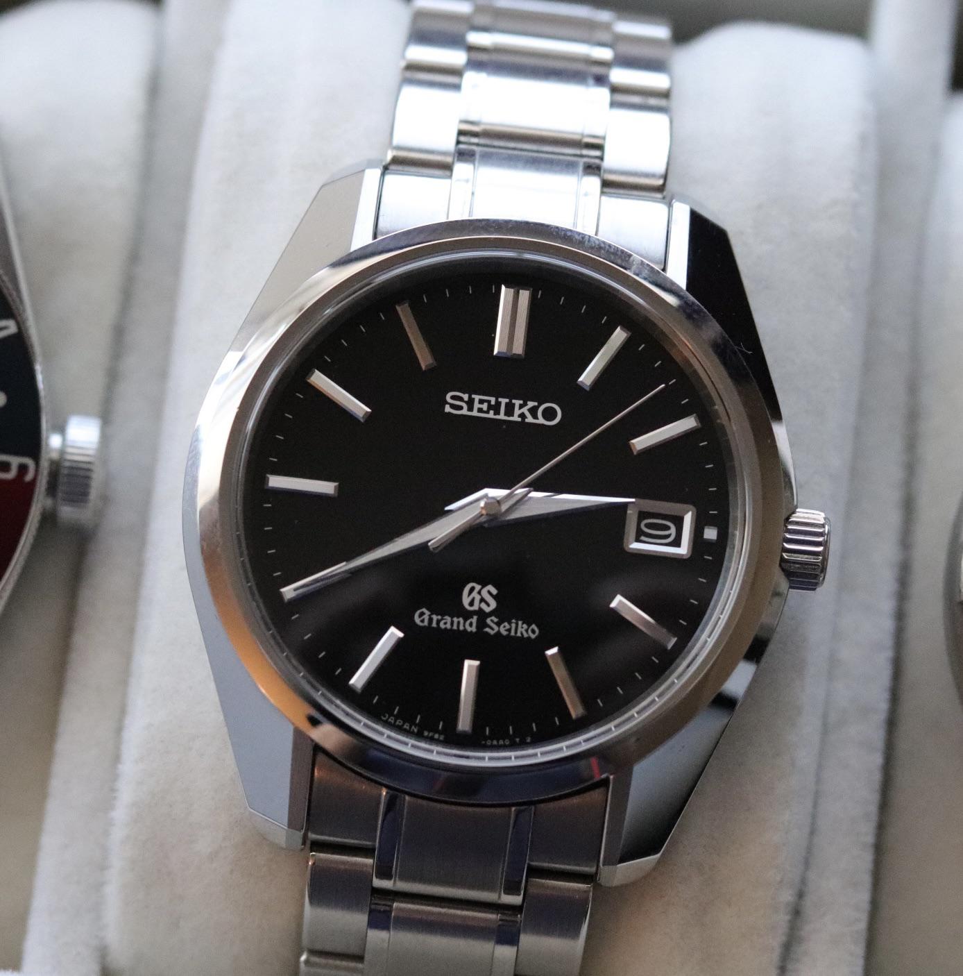 [WTS] Seiko Grand Seiko Dress Watch// 40mm // Black Dial // SBGV007 r