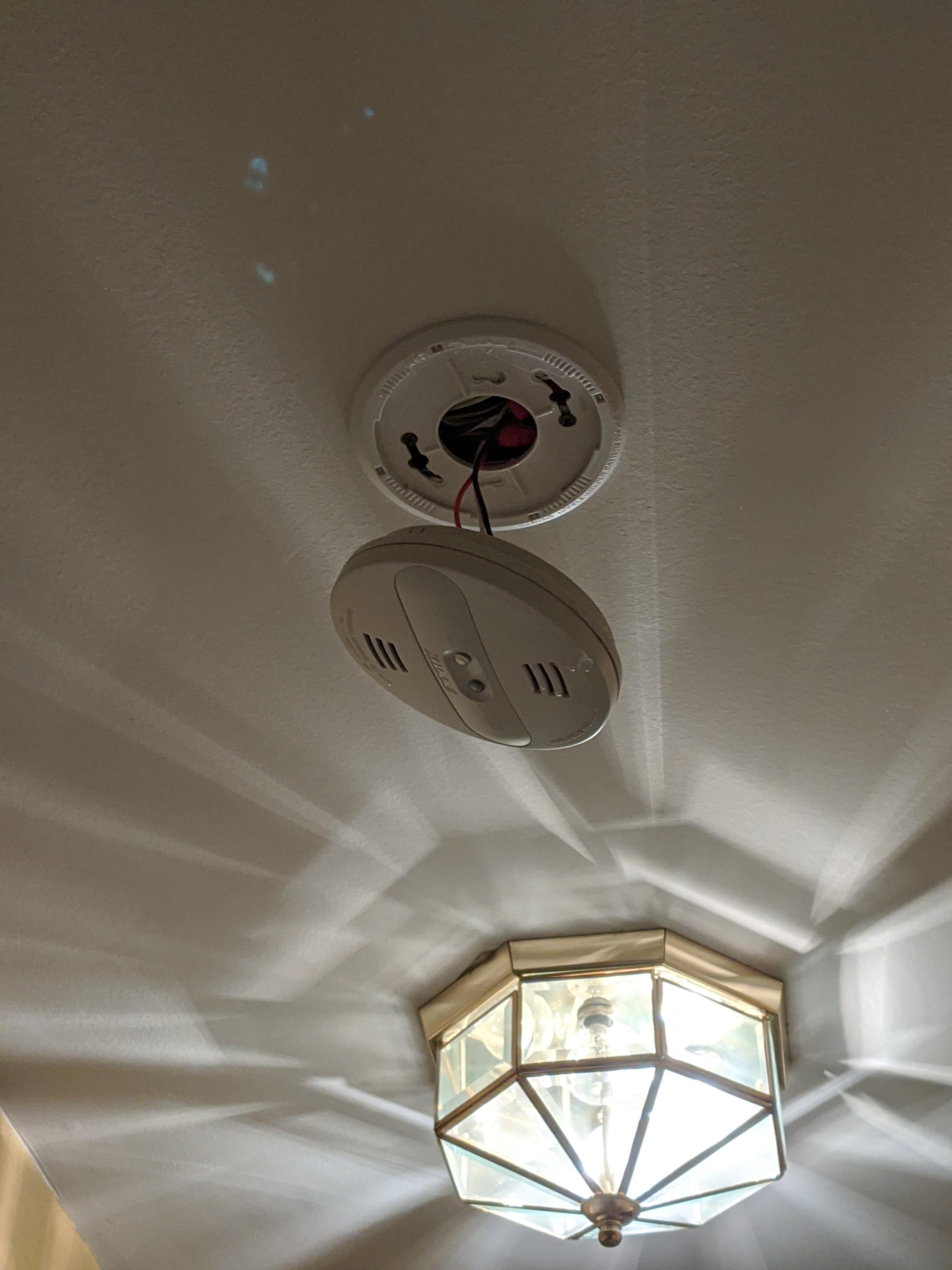 At 100 am the fire alarm decided to malfunction due to the poor