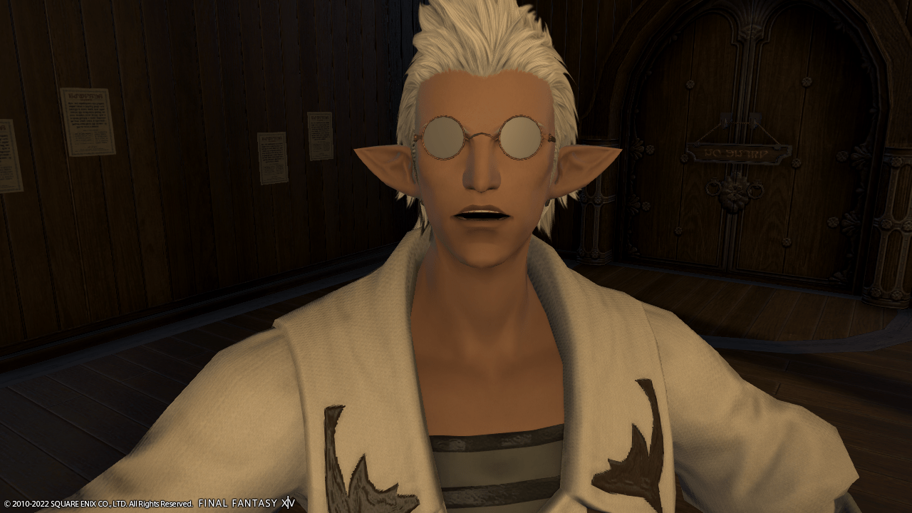 Really wish they could give us these NPC exclusive glasses ffxiv