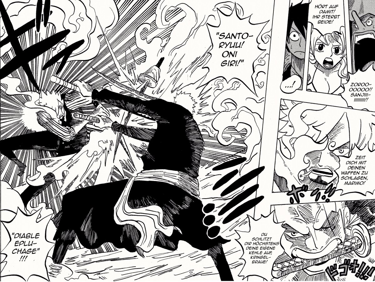 Sanji vs Zoro by DerDennis218 r/OnePiece