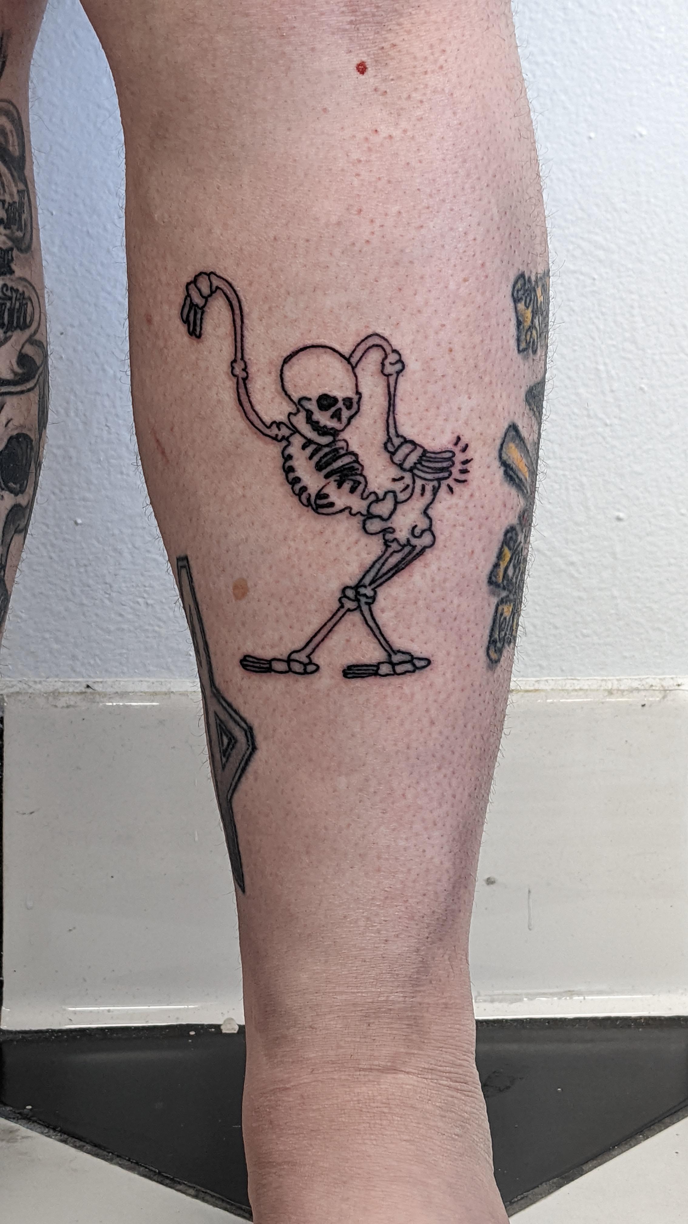 Just a little bit of ink to raise my spirits (no pun intended). Got