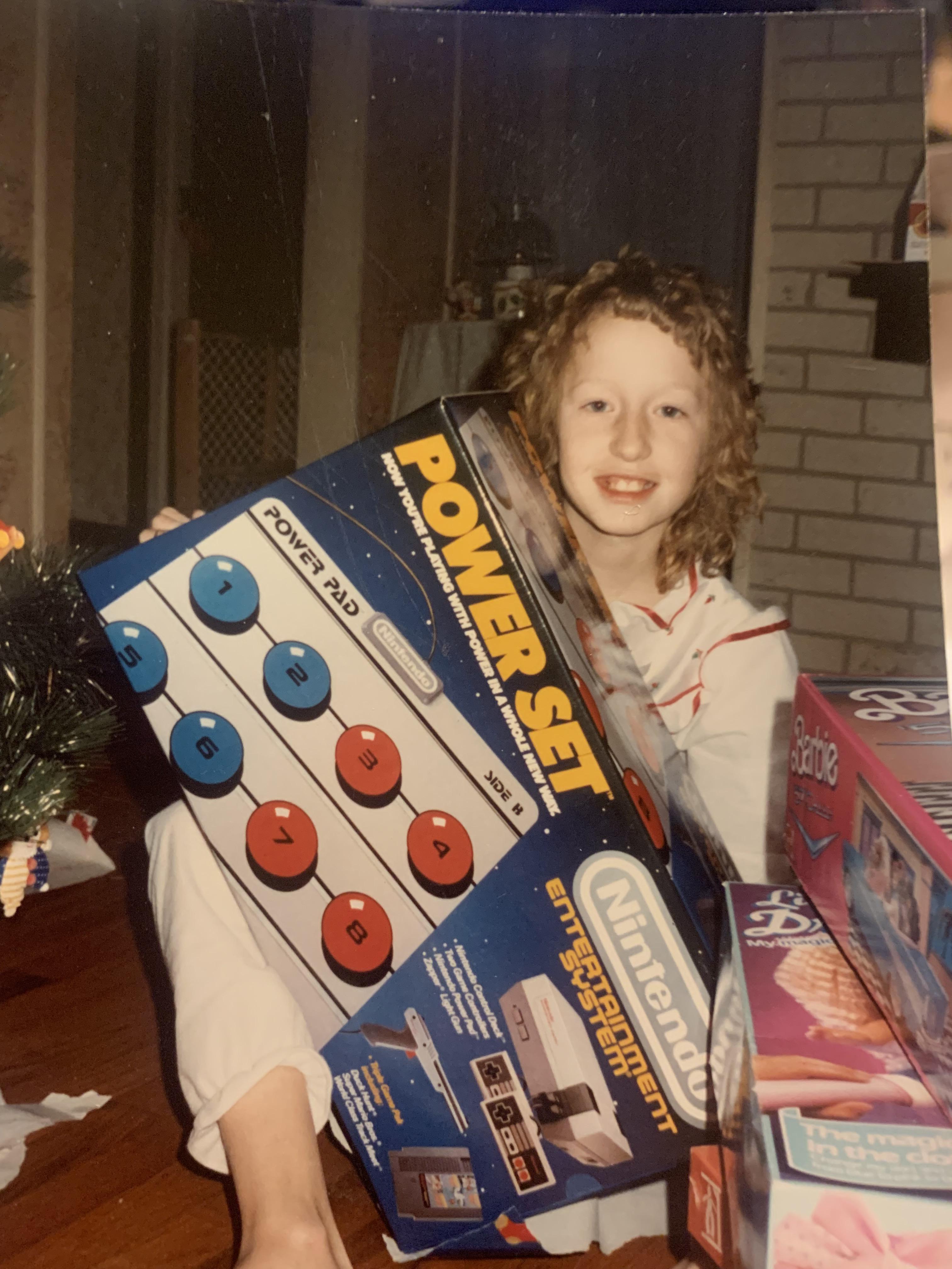 Christmas Day 1990 Christmas 1990...still the greatest Christmas present I’ve ever gotten