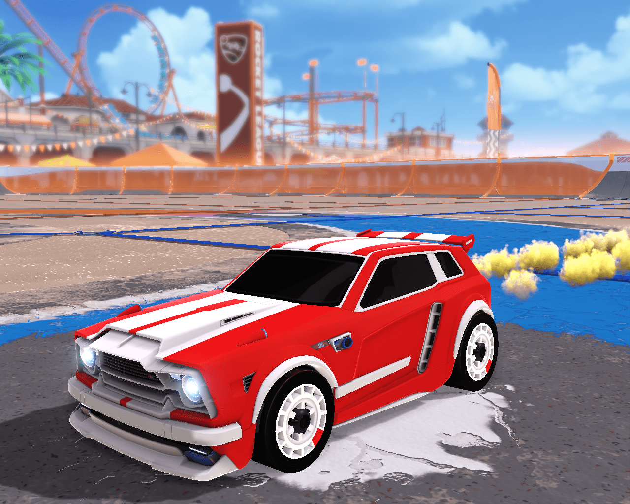 [Titanium White Fennec] [Fennec Stripes] [Standard Yellow] [Cassette