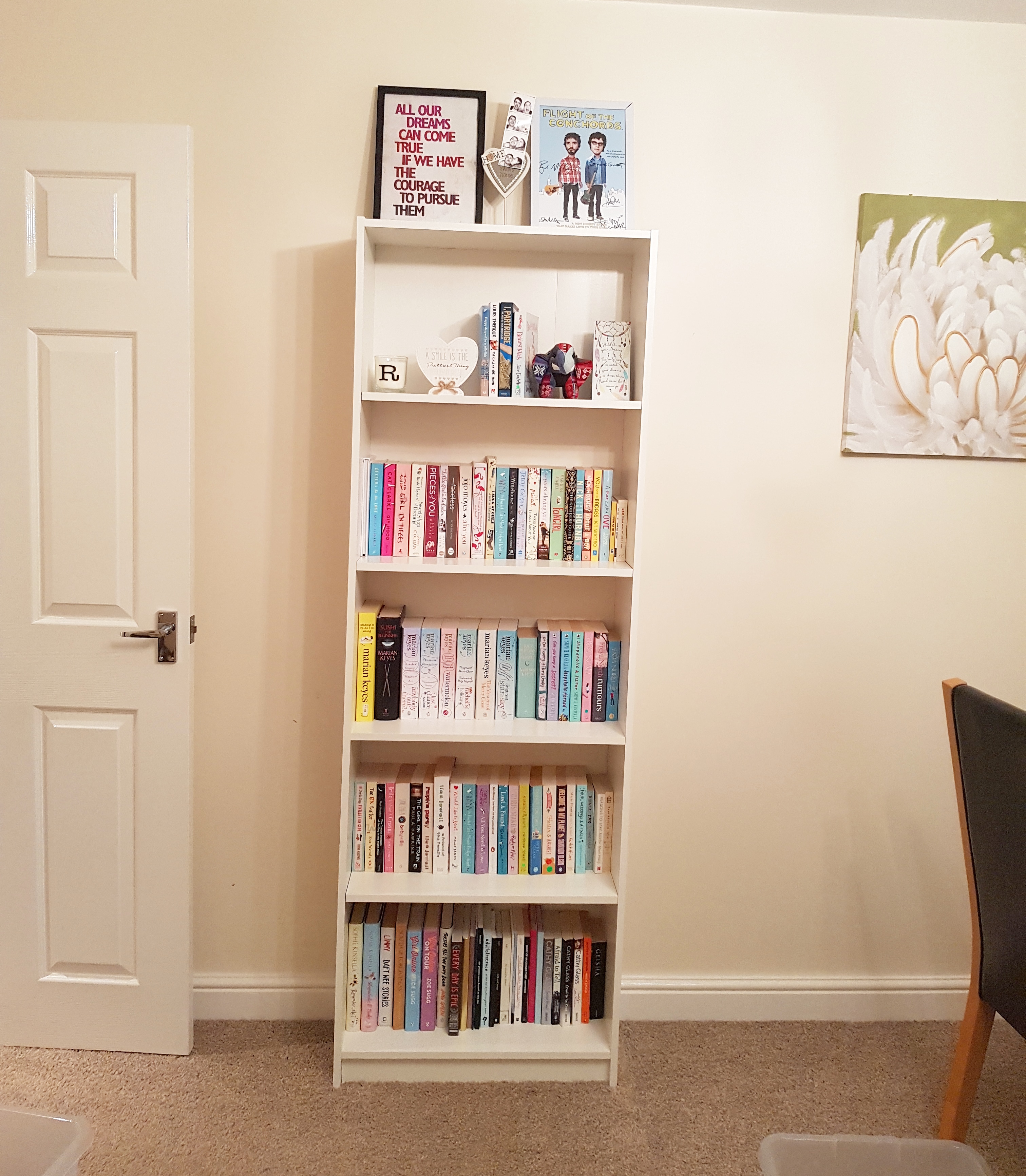 Just moved into my first ever home, and set up my happy place . Not