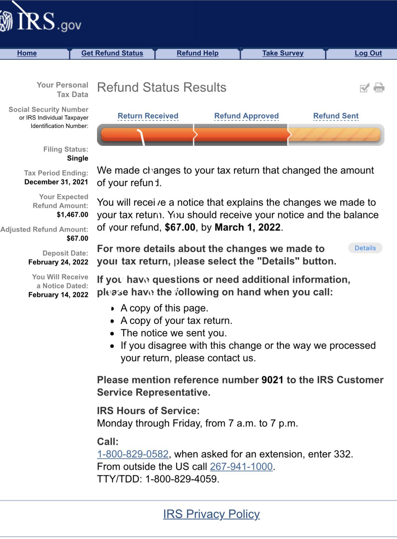 Has anyone else had this happen with there recovery rebate. I did not get my third eip. I dod my