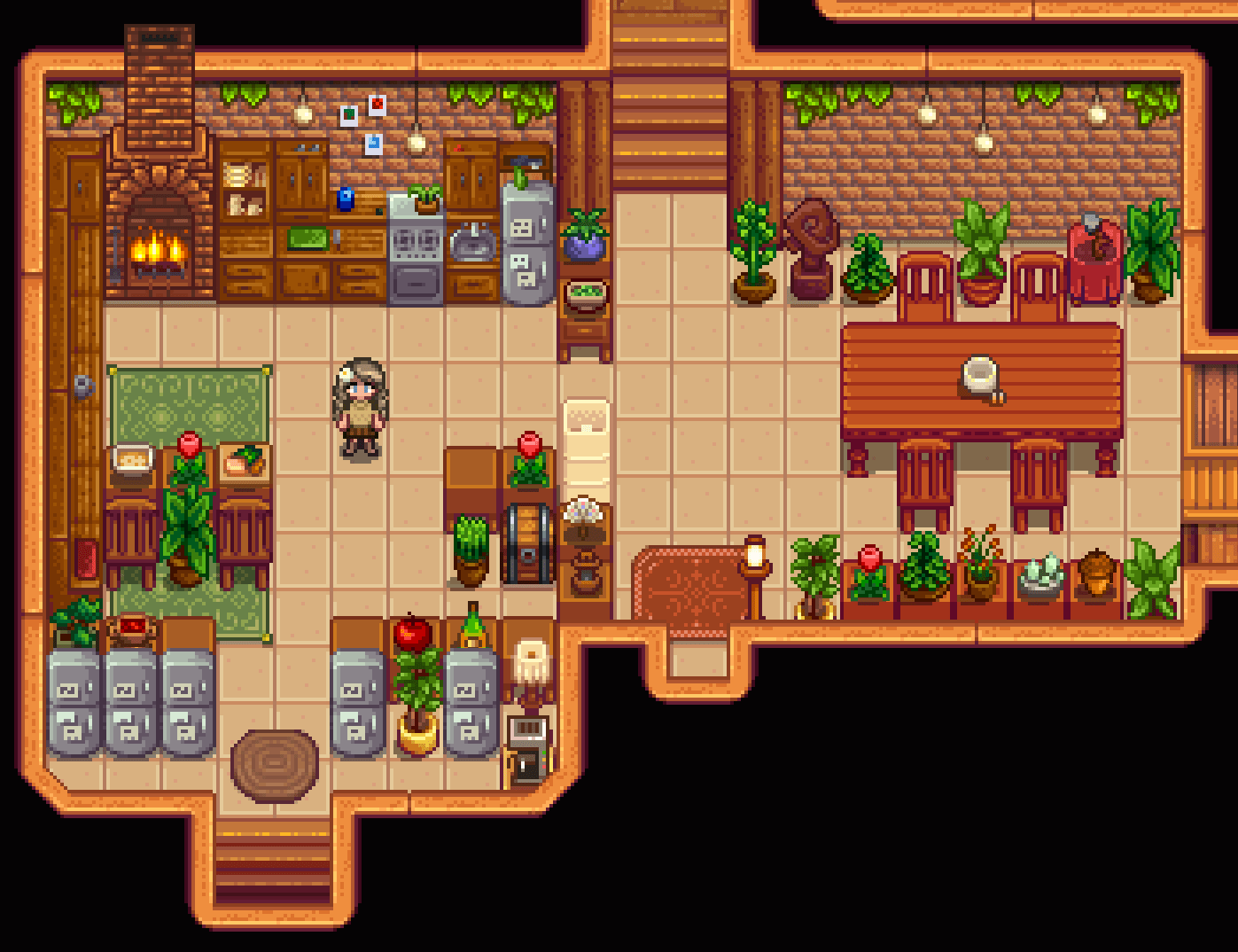 [Vanilla 1.5] My kitchen & dining area. Feels like something is missing