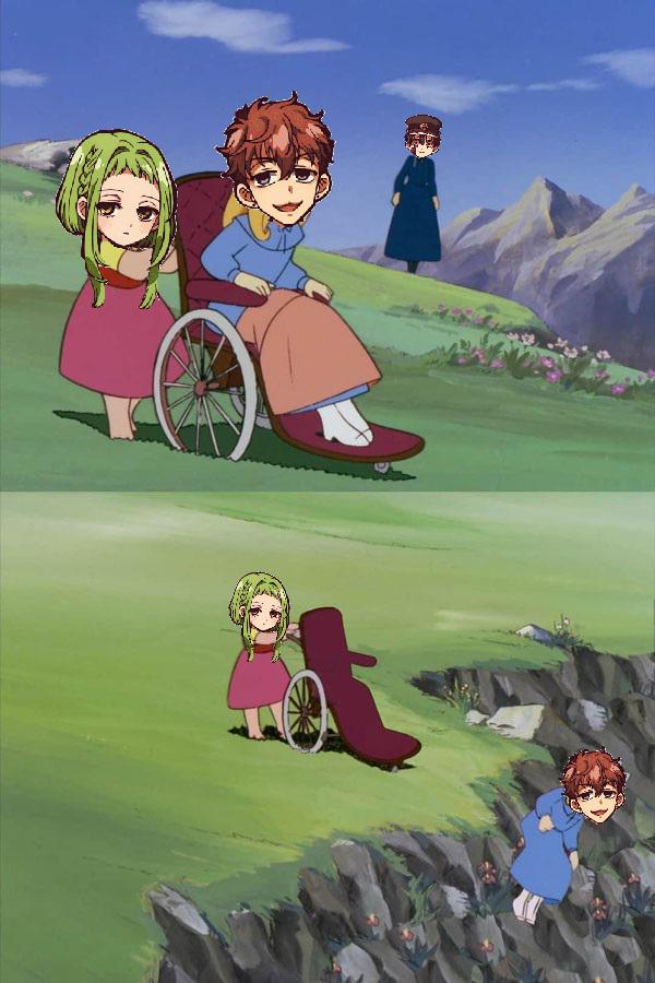 Here's one more colored manga panel!! tbhk