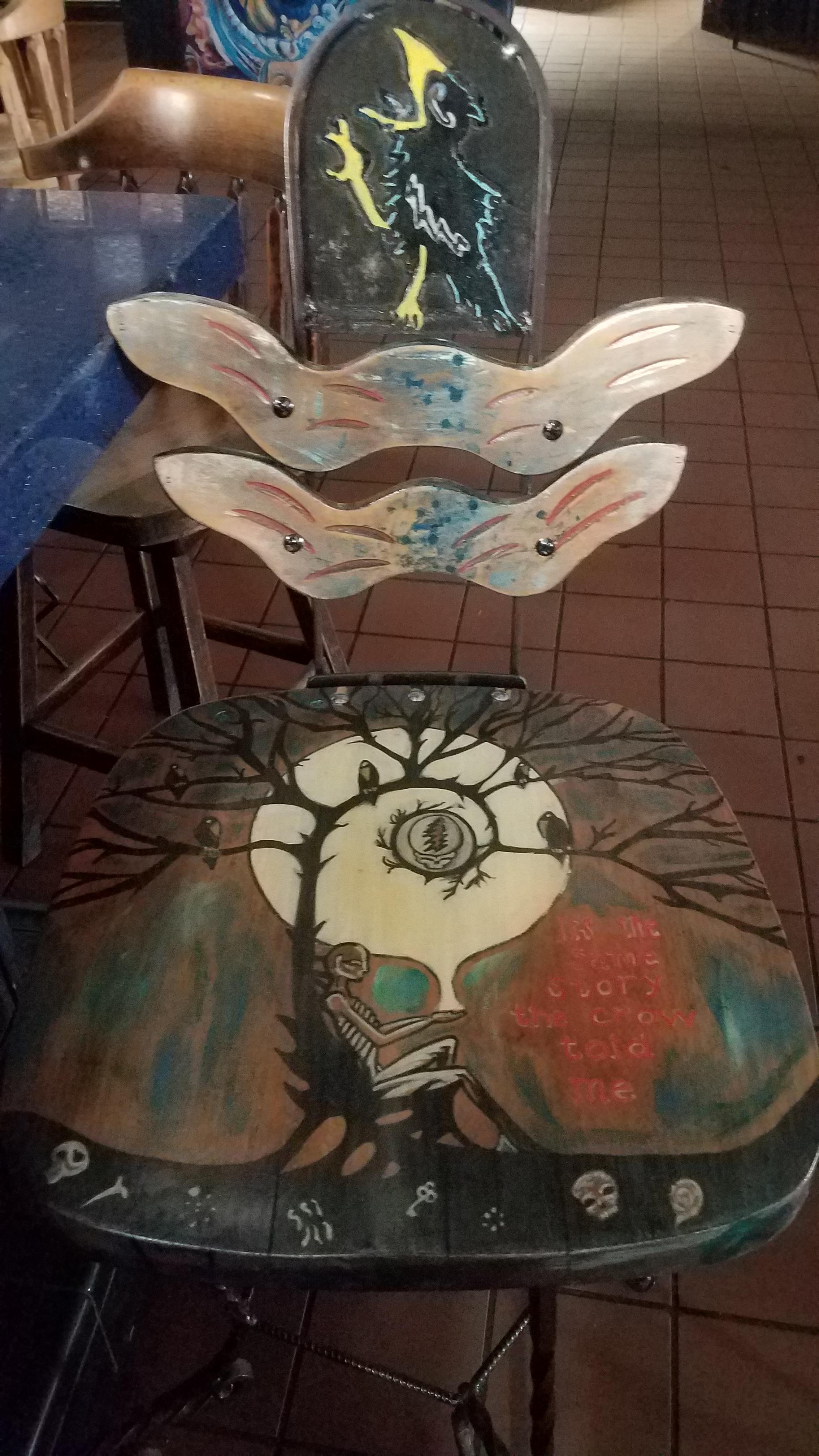 This beautiful barstool r/gratefuldead