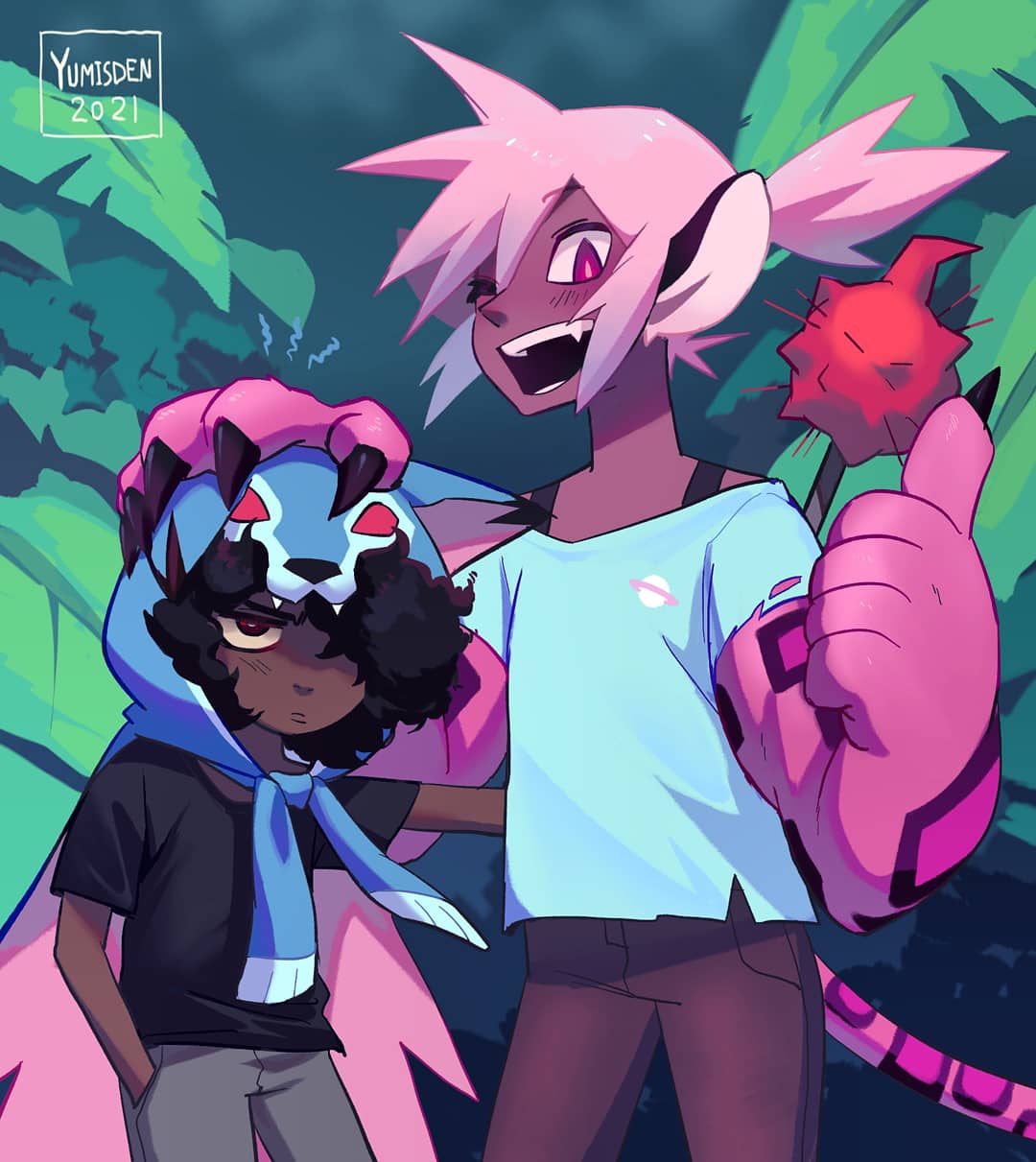 Handmade my very own Kipo OC, his name is Magnus Bailly. Hes the only