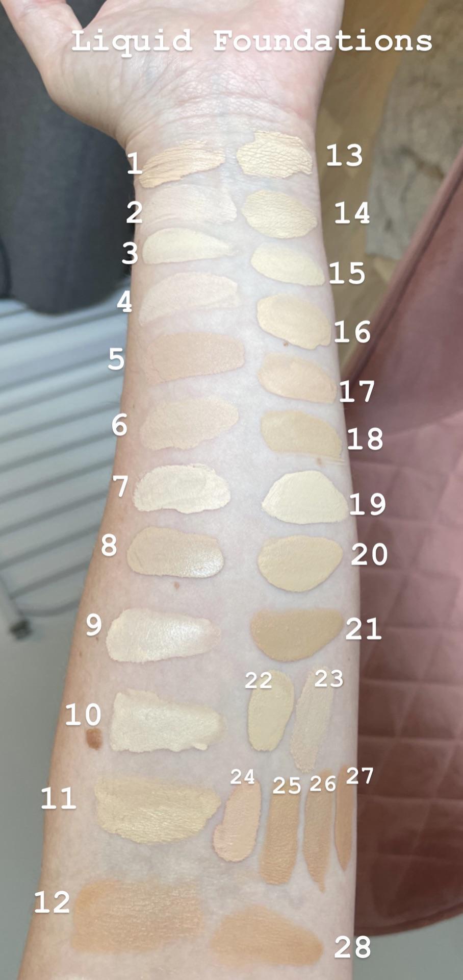 A comparison of 4 popular fair yellowleaning foundations PaleMUA
