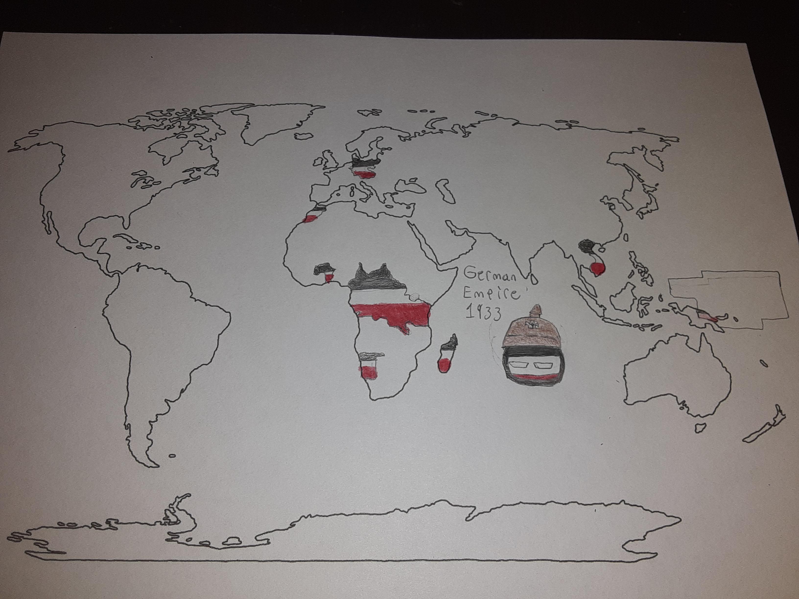 The German empire in 1933 (puppets not included) imaginarymaps