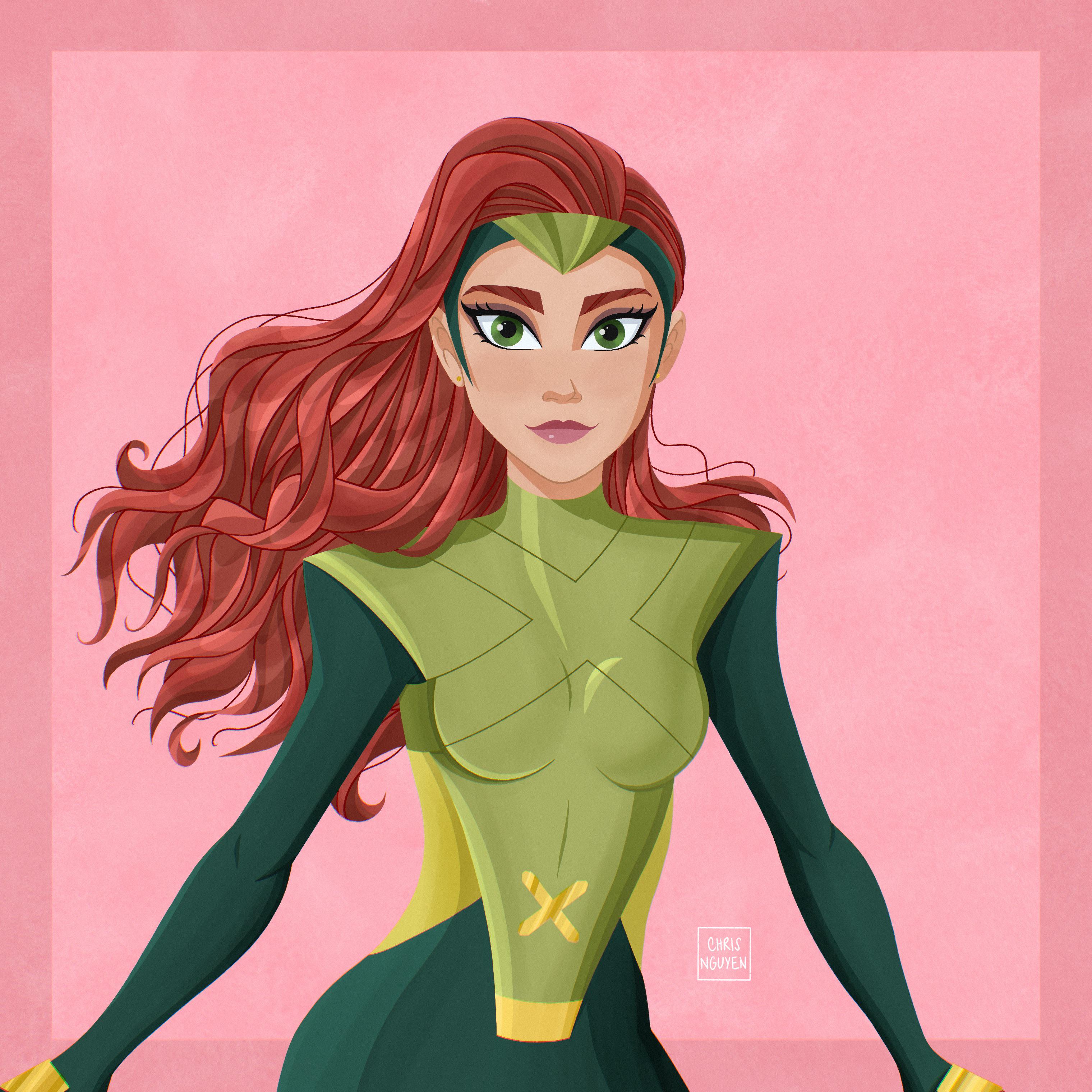 Jean Grey Fanart by Chris Nguyen r/xmen