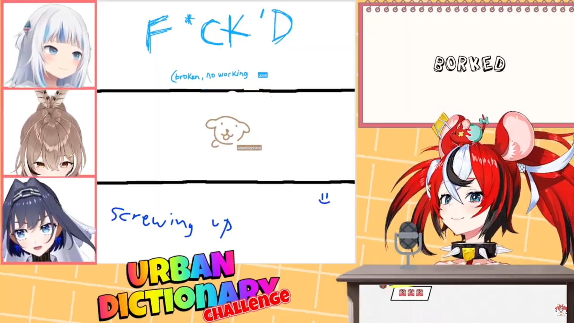 Urban Dictionary Stream going well so far... r/Hololive