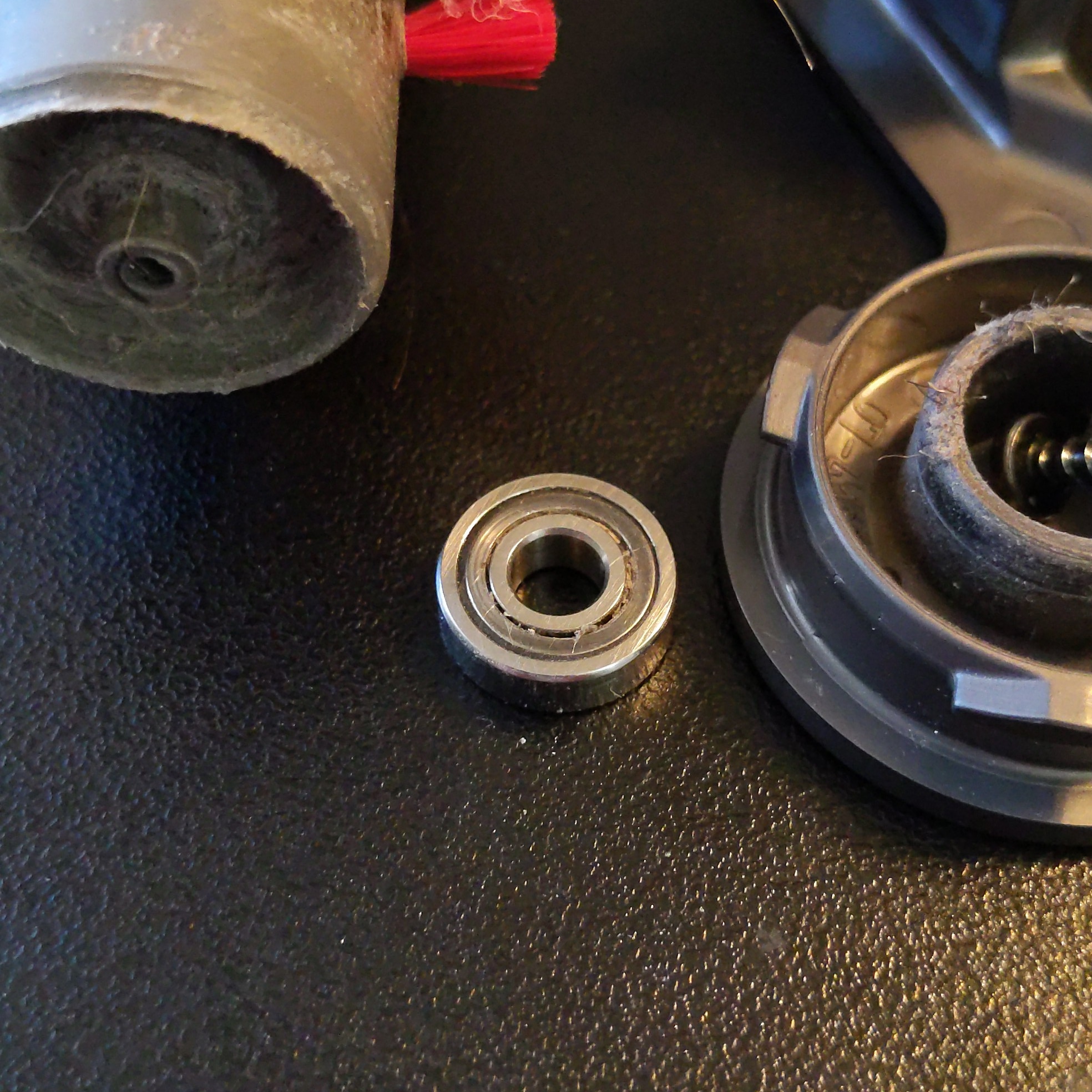 Cleaned out and regreased the bearing in my Dyson roller brush r/Skookum