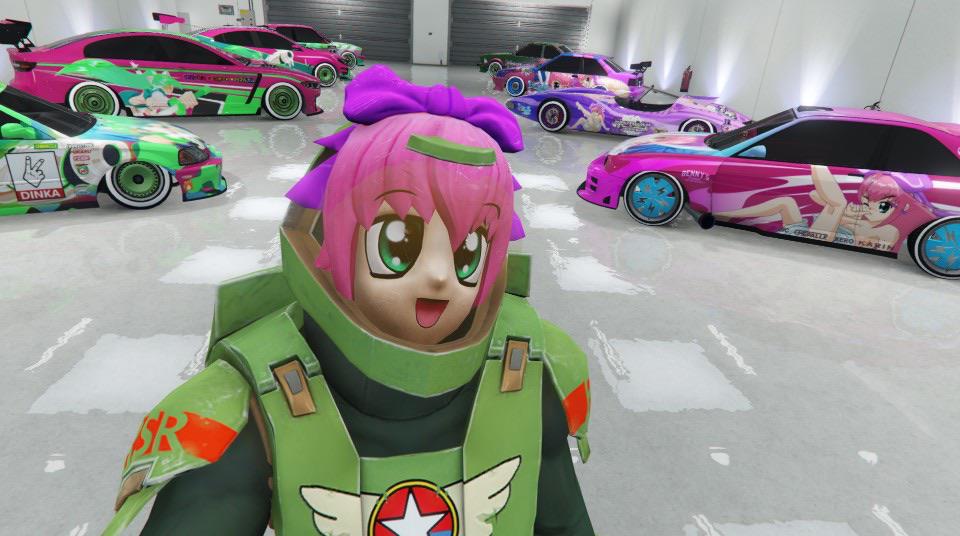 Discover 77+ gta cars with anime livery best