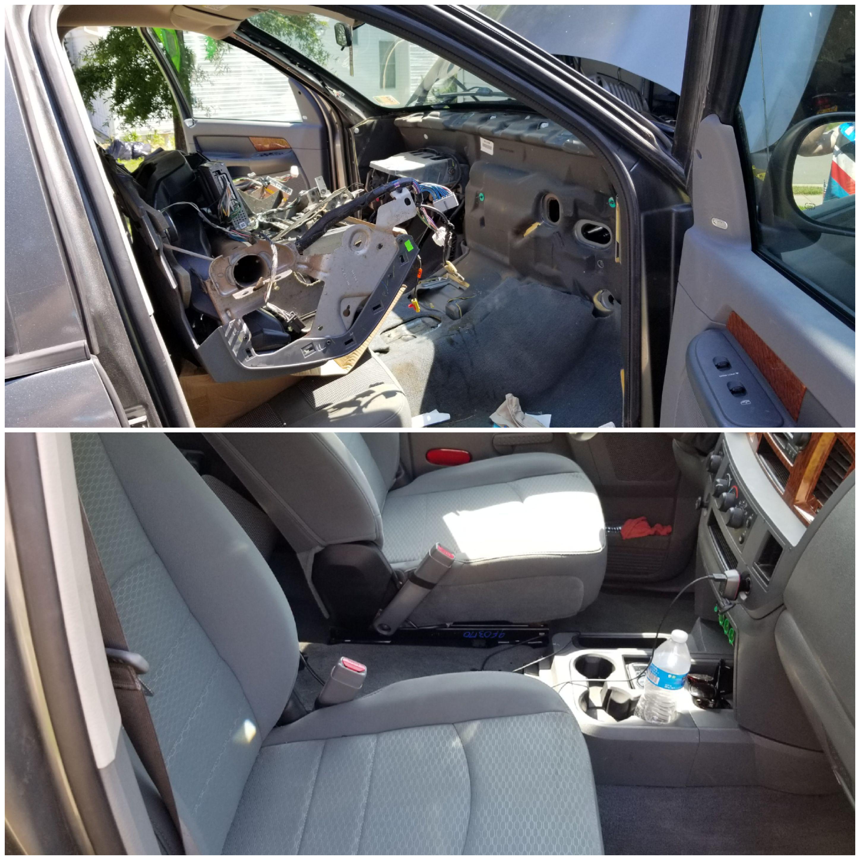 New blend door install was a success. Billet aluminium doors, new evap