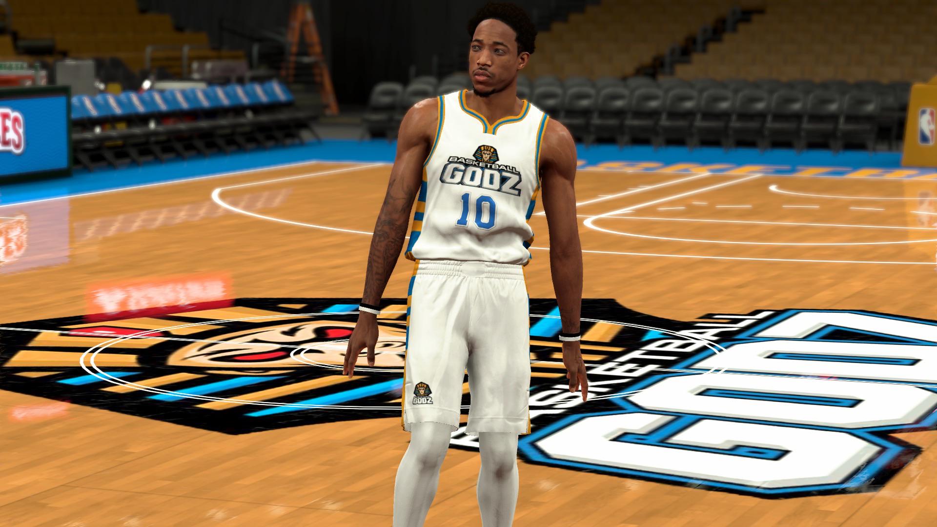I made the Basketball Godz jerseys from park in myteam r/MyTeam