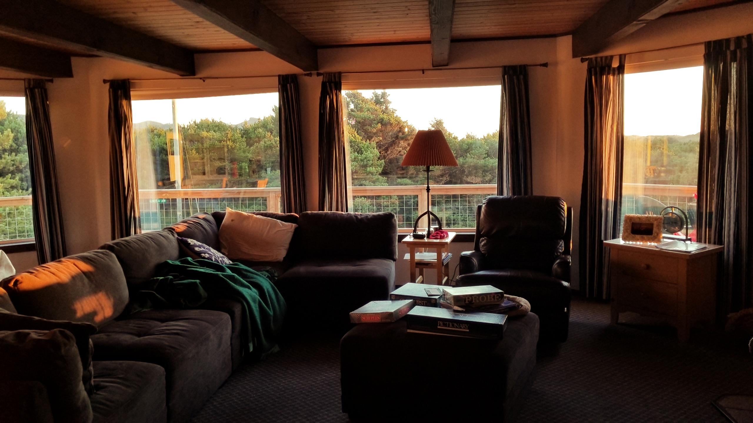 BeachSide rental during the Sunset r/CozyPlaces