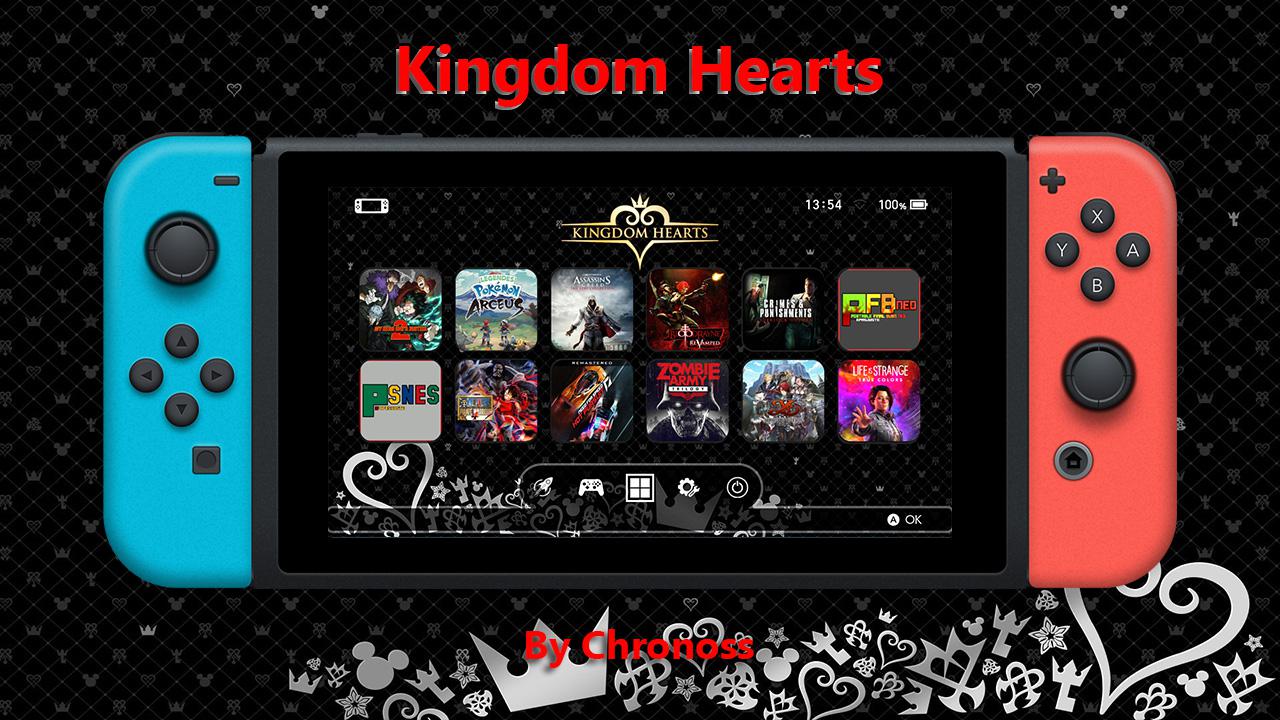 Kingdom Hearts on Lava Lamp mod layout r/NXThemes