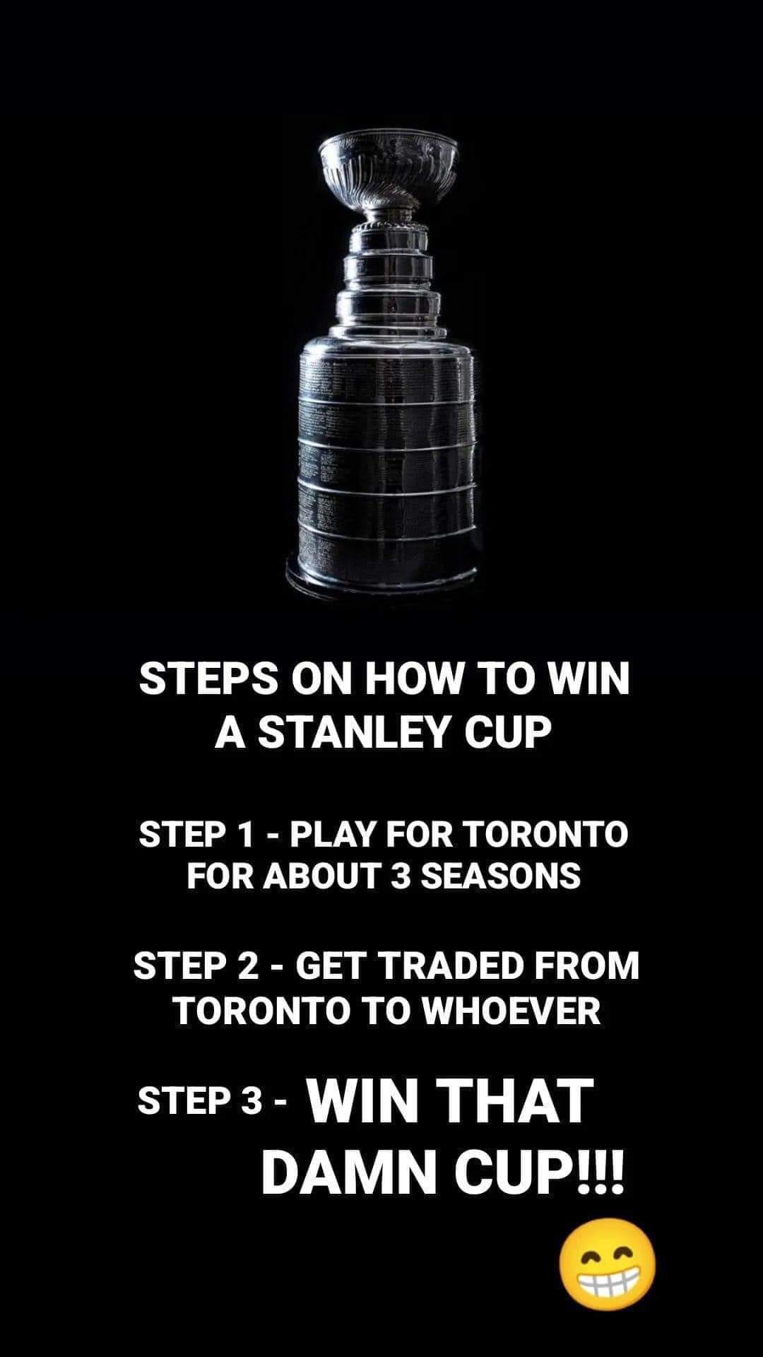 Steps to Win a Stanley Cup nhl
