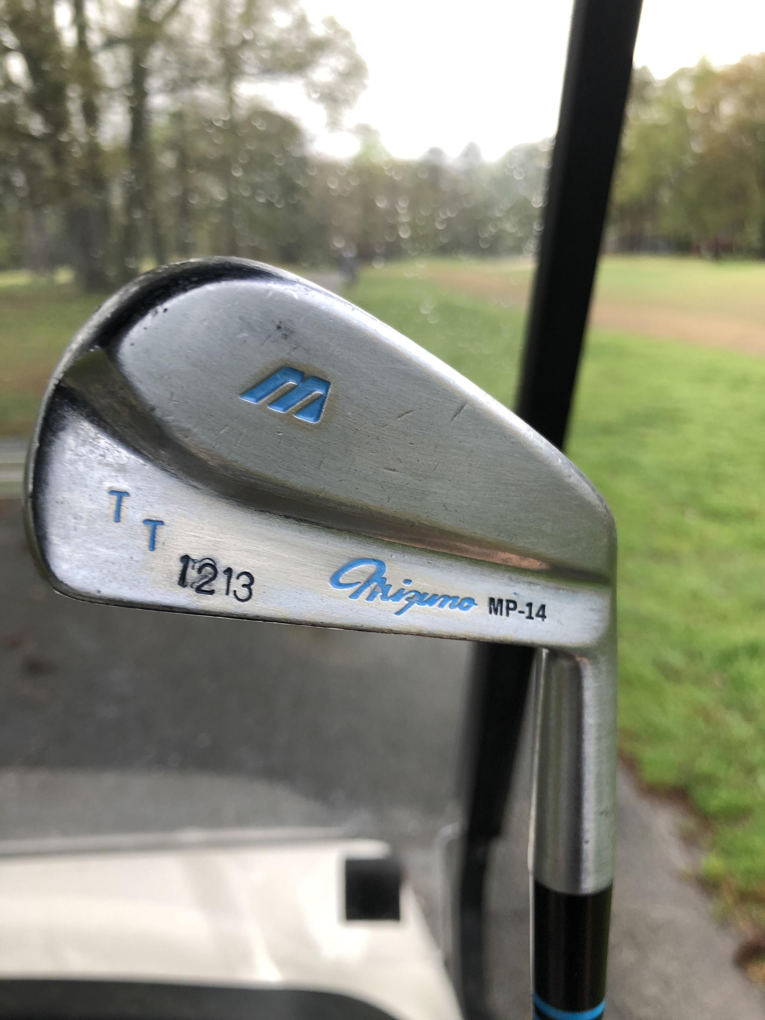 On Masters Saturday an old friend gave me a 2iron to match my Mizuno