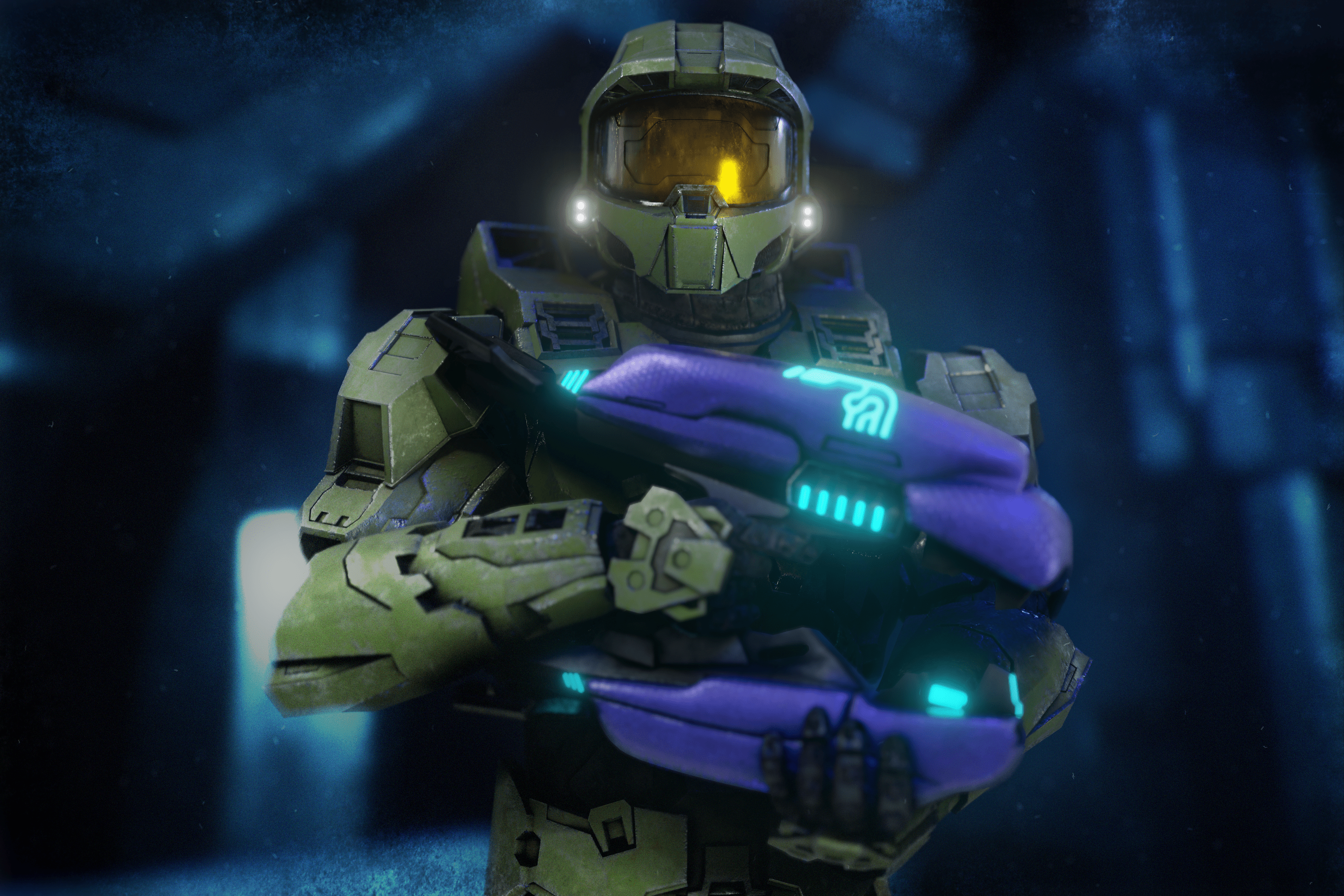 Halo Infinite Master Chief Fan Art Halo
