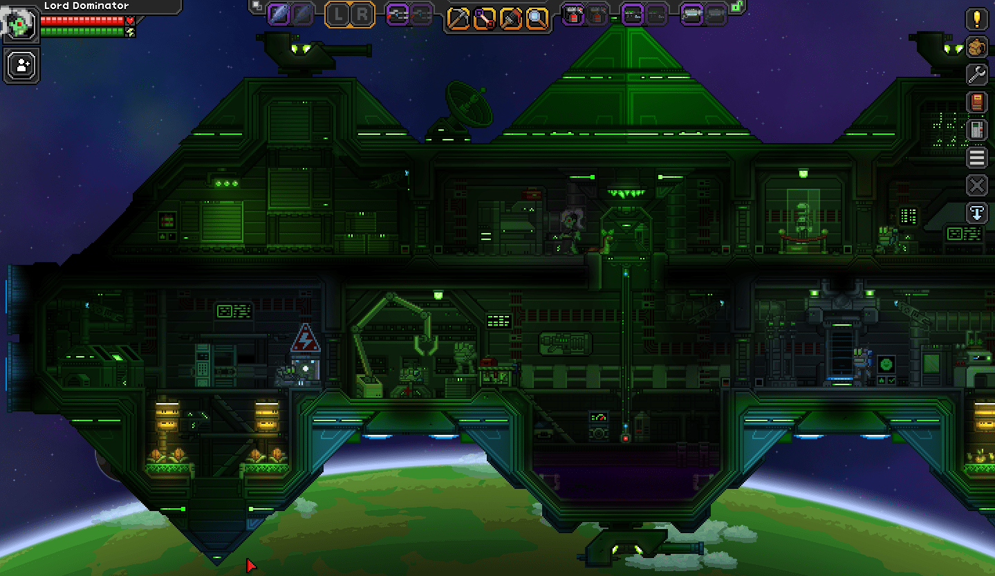 Trink scout ship Malware r/starbound